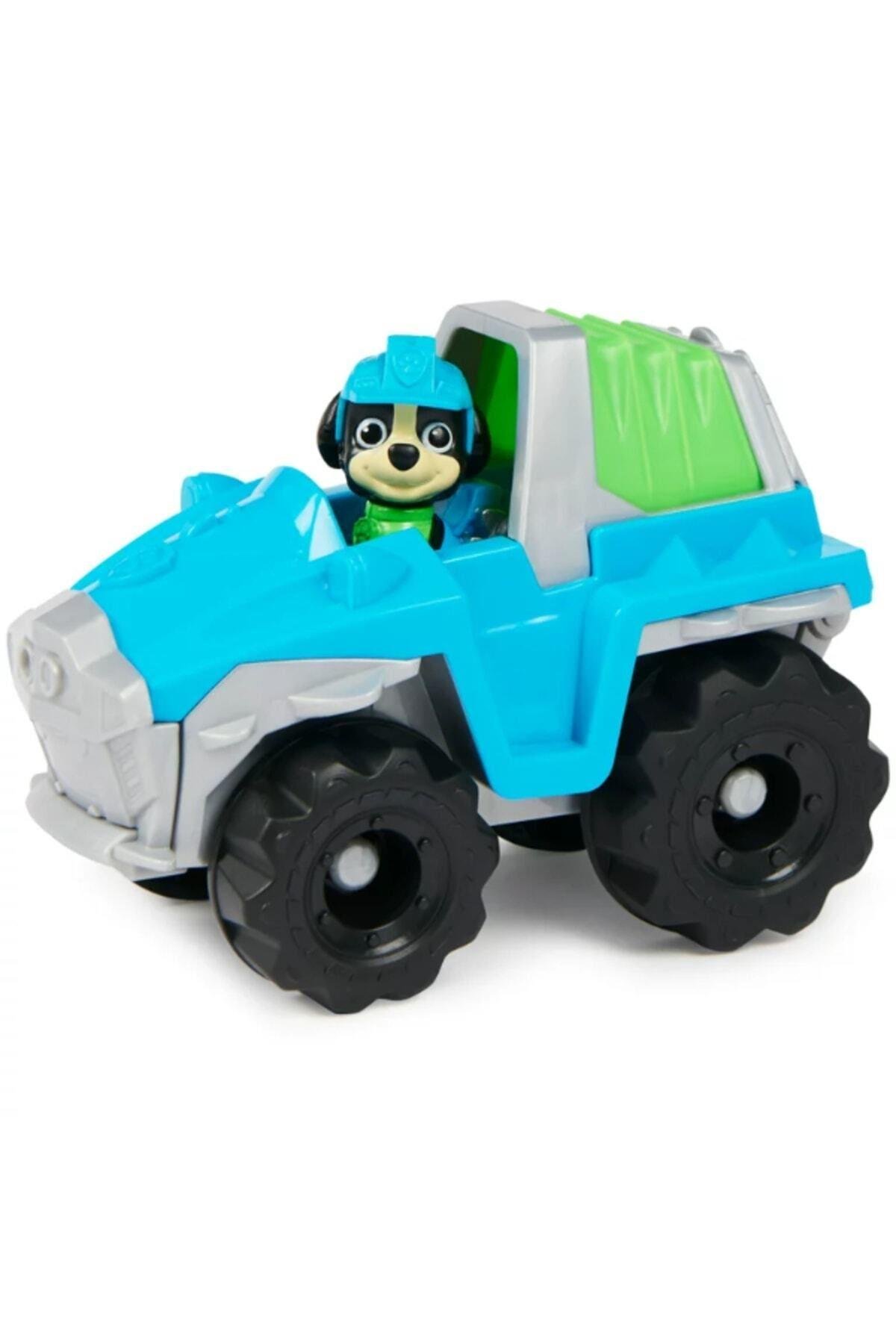 Paw Patrol Rex' in Dinozor Kurtarma Aracı ve Figürü SPM-6052310-Karakter Figürleri