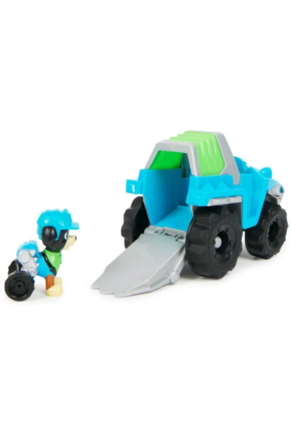 Paw Patrol Rex' in Dinozor Kurtarma Aracı ve Figürü SPM-6052310-Karakter Figürleri