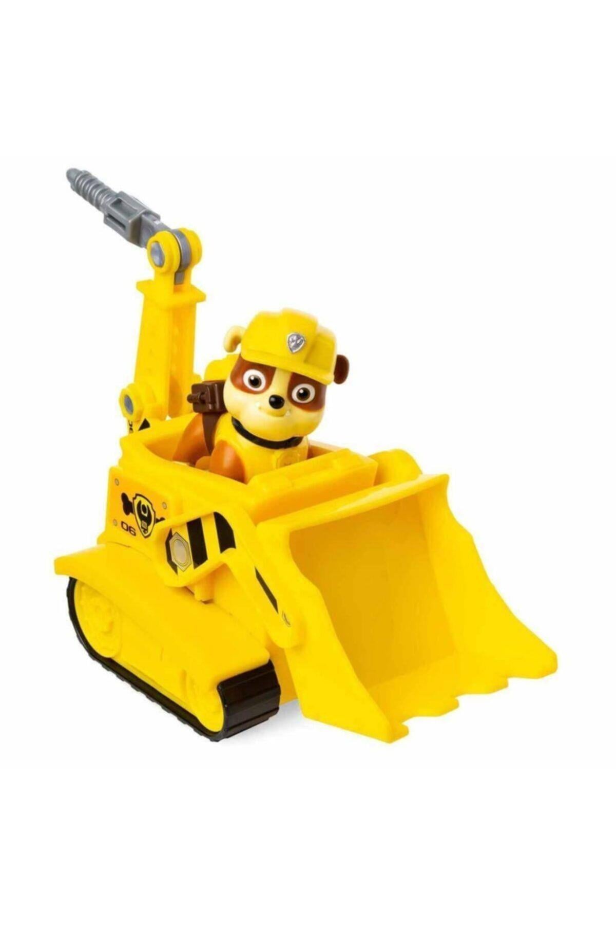 Paw Patrol Rubble Buldozer - 6052310-20114324-rubble-Karakter Figürleri