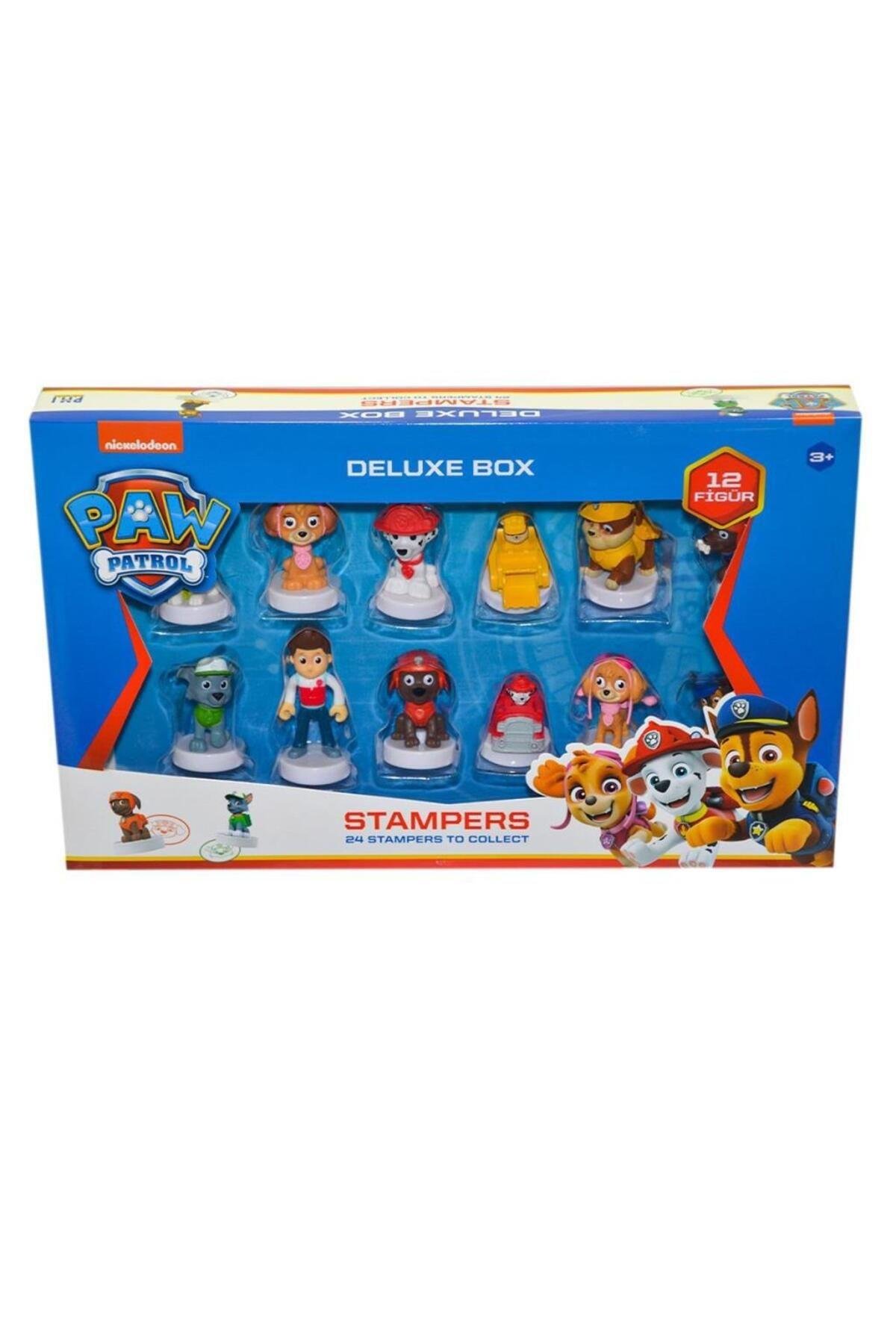 Paw5065 Paw Patrol Stampers 12li Delüks Figür Asorti --Karakter Figürleri