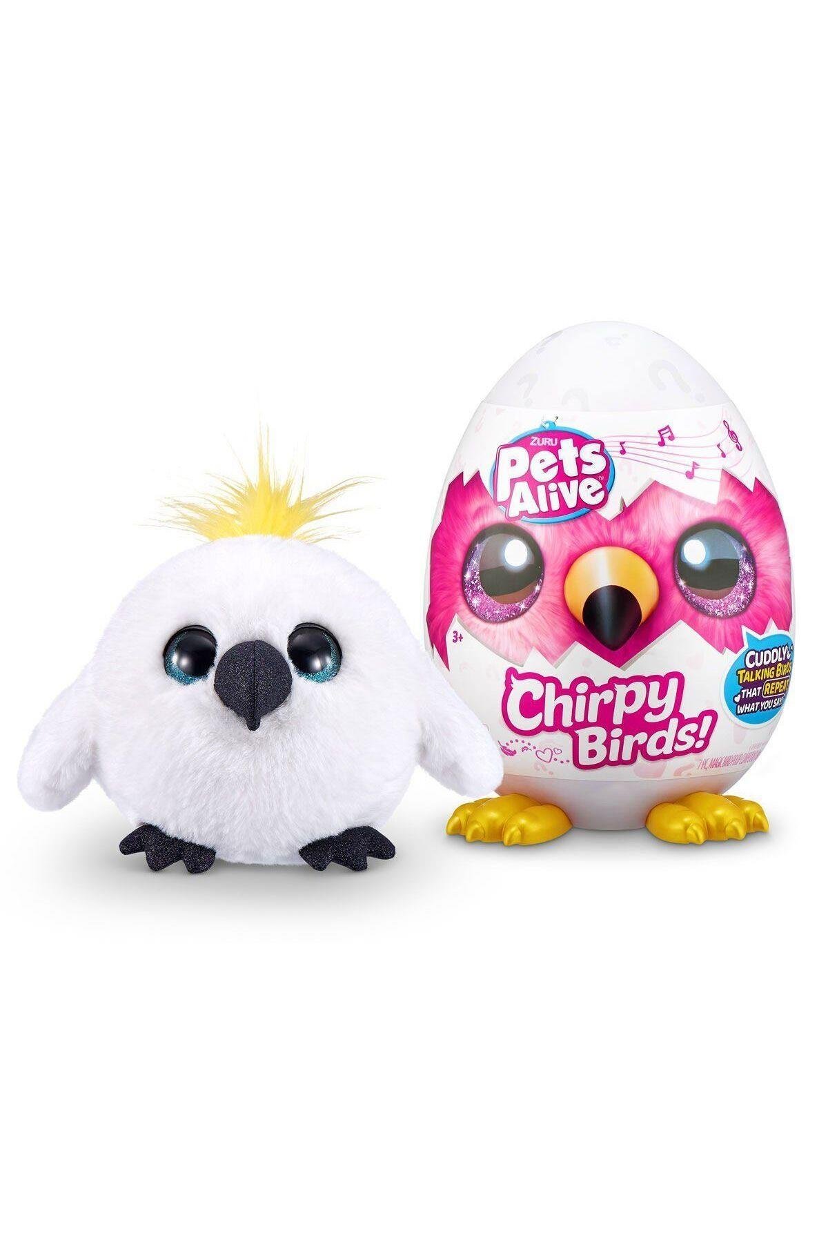 PEL06000 Pets Alive Cıvıl Cıvıl Kuş-Hayvan Figürleri