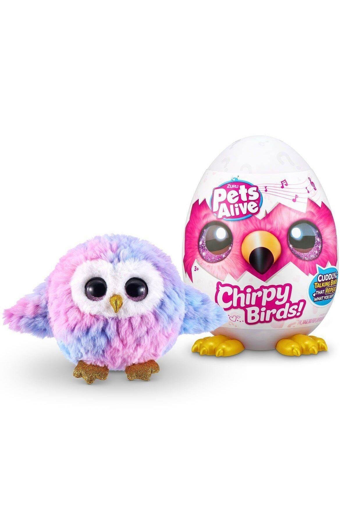 PEL06000 Pets Alive Cıvıl Cıvıl Kuş-Hayvan Figürleri