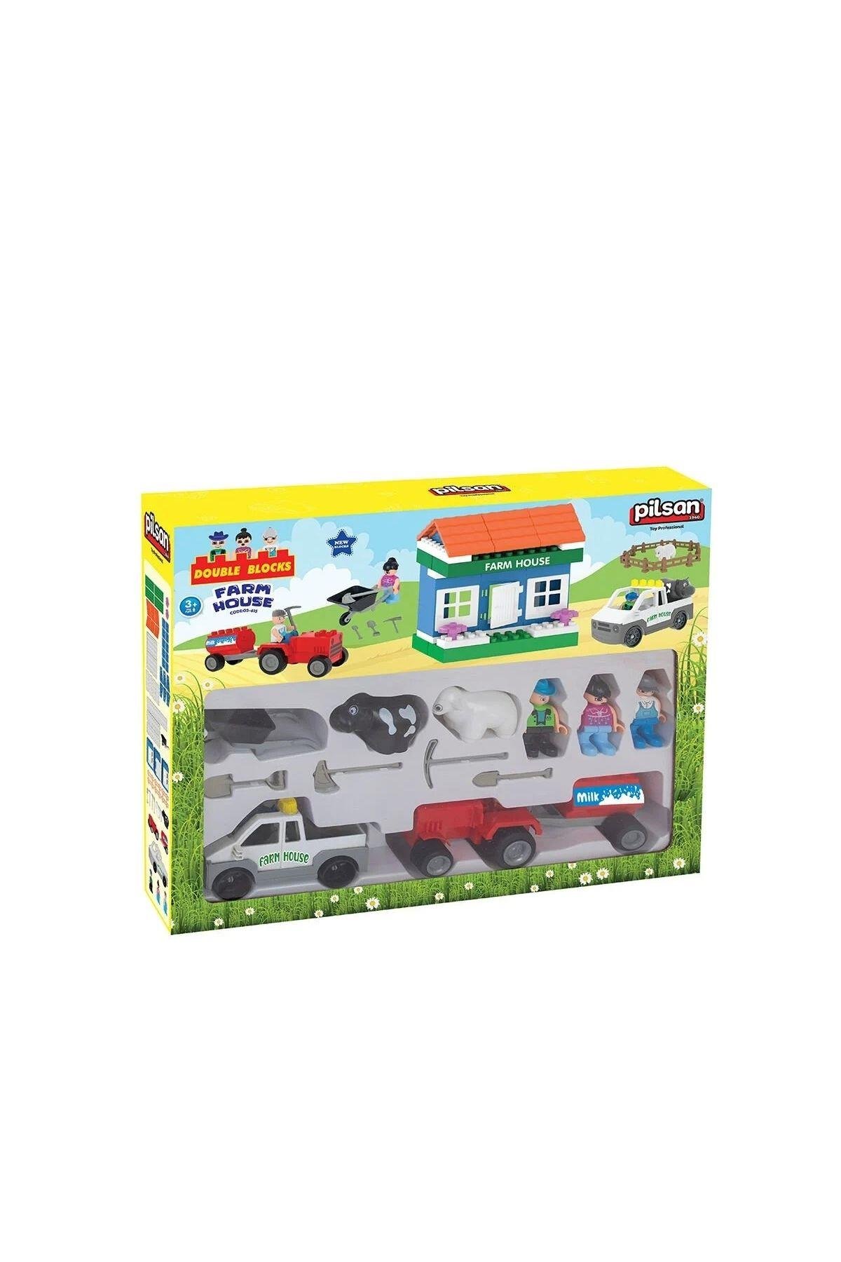 PİLSAN Pilsan 03-615 Çiftlik Seti Oyuncak Eğitici Eğlenceli Oyuncak-Eğitici Oyuncak