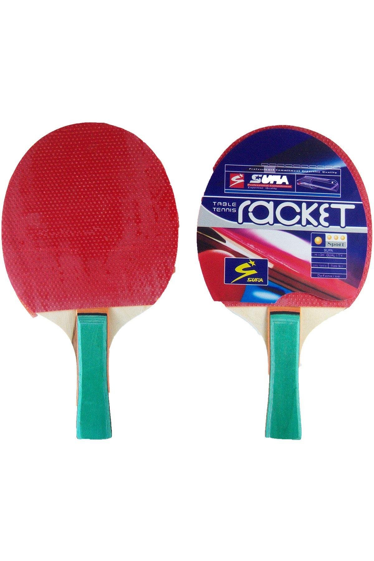 Pin-pon Set 2 Raket 3 Top Ve Çanta Ile Birlikte-Spor