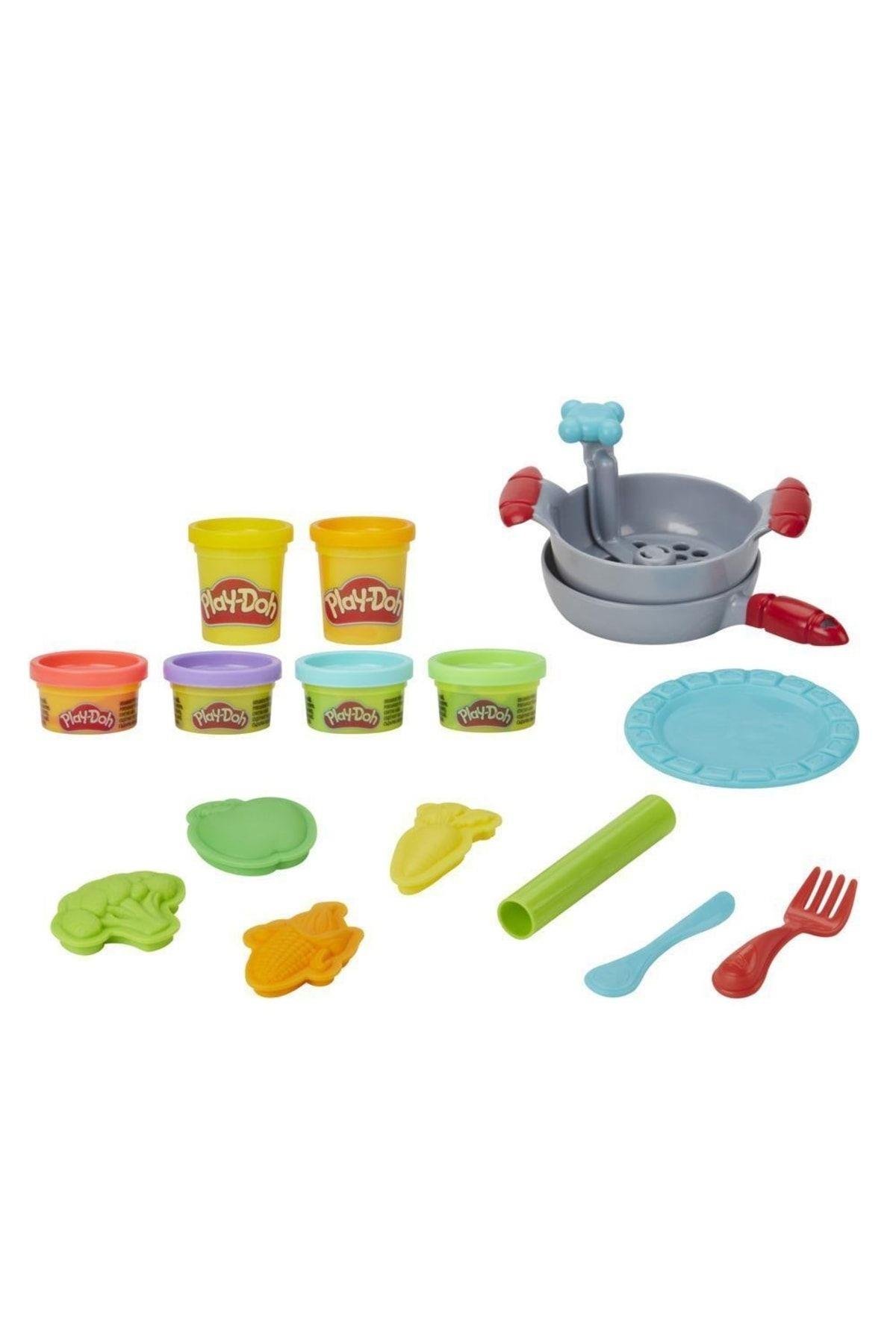 Play-doh Mutfak Atölyesi Eğlenceli Makarna Seti-e9369-Kutu Oyunları