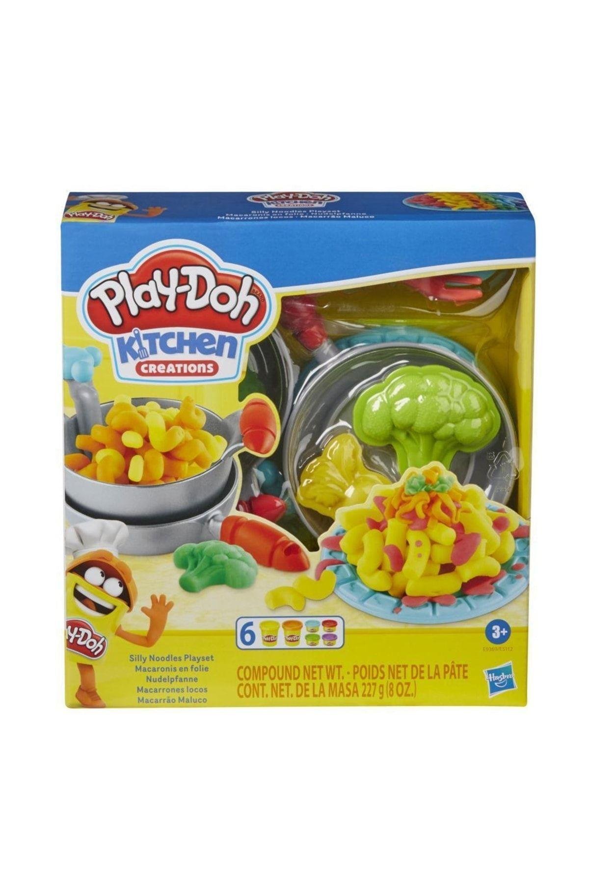 Play-doh Mutfak Atölyesi Eğlenceli Makarna Seti-e9369-Kutu Oyunları