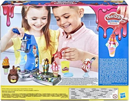 Play Doh Renkli Dondurma Dükkanım E6688-Eğitici Oyuncak