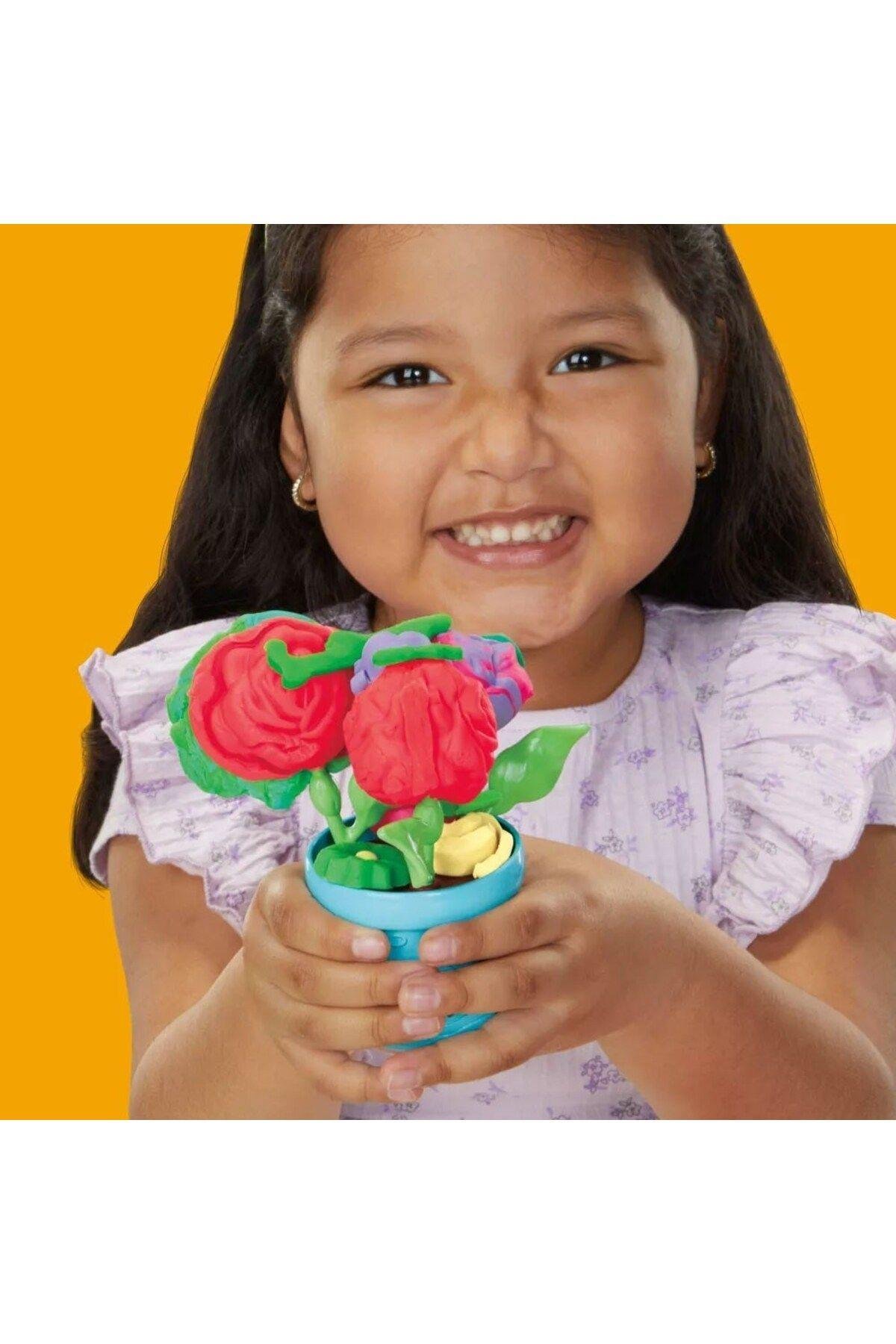 Playdoh Play-Doh Renkli Çiçekler Botanik Oyun Seti G0492-Eğitici Oyuncak