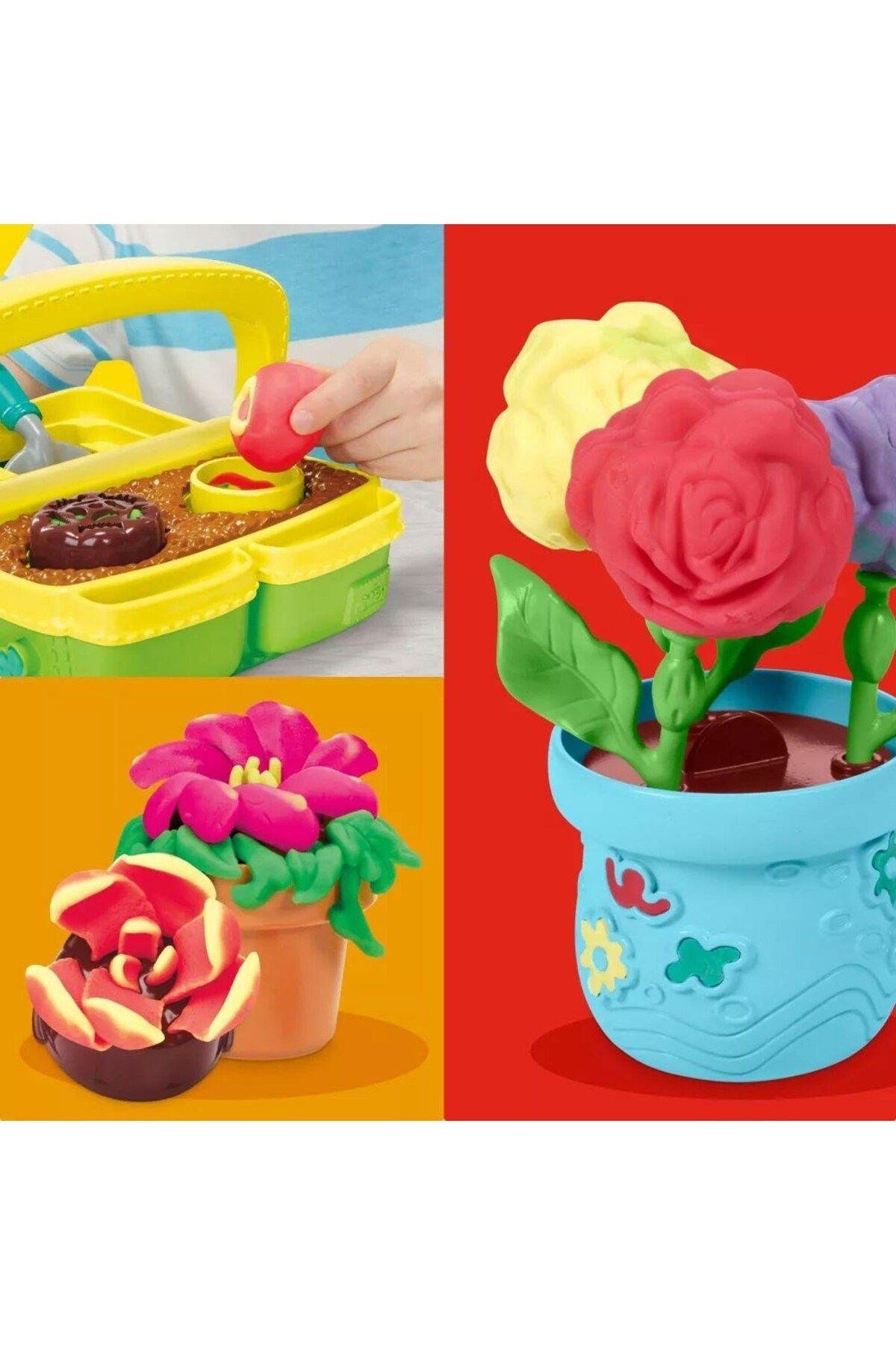 Playdoh Play-Doh Renkli Çiçekler Botanik Oyun Seti G0492-Eğitici Oyuncak