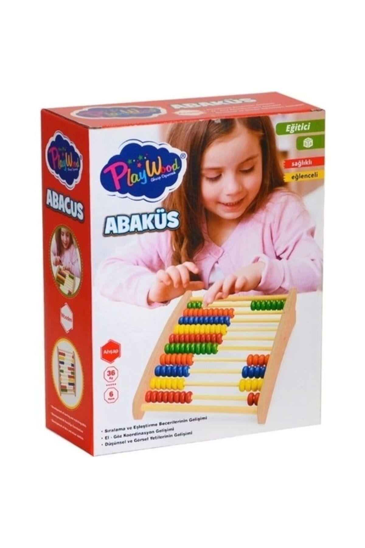 Playwood Eğitici Ahşap Abaküs-Eğitici Oyuncak