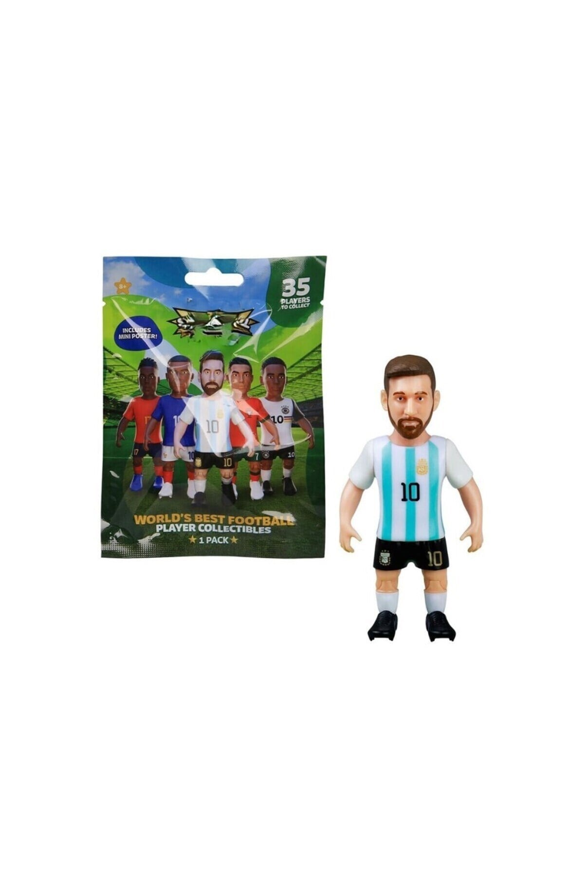 PMI SM2005 SUPERGOAL MUNDİAL AKSİYON FİGÜR SÜRPRİZ PAKET-Karakter Figürleri