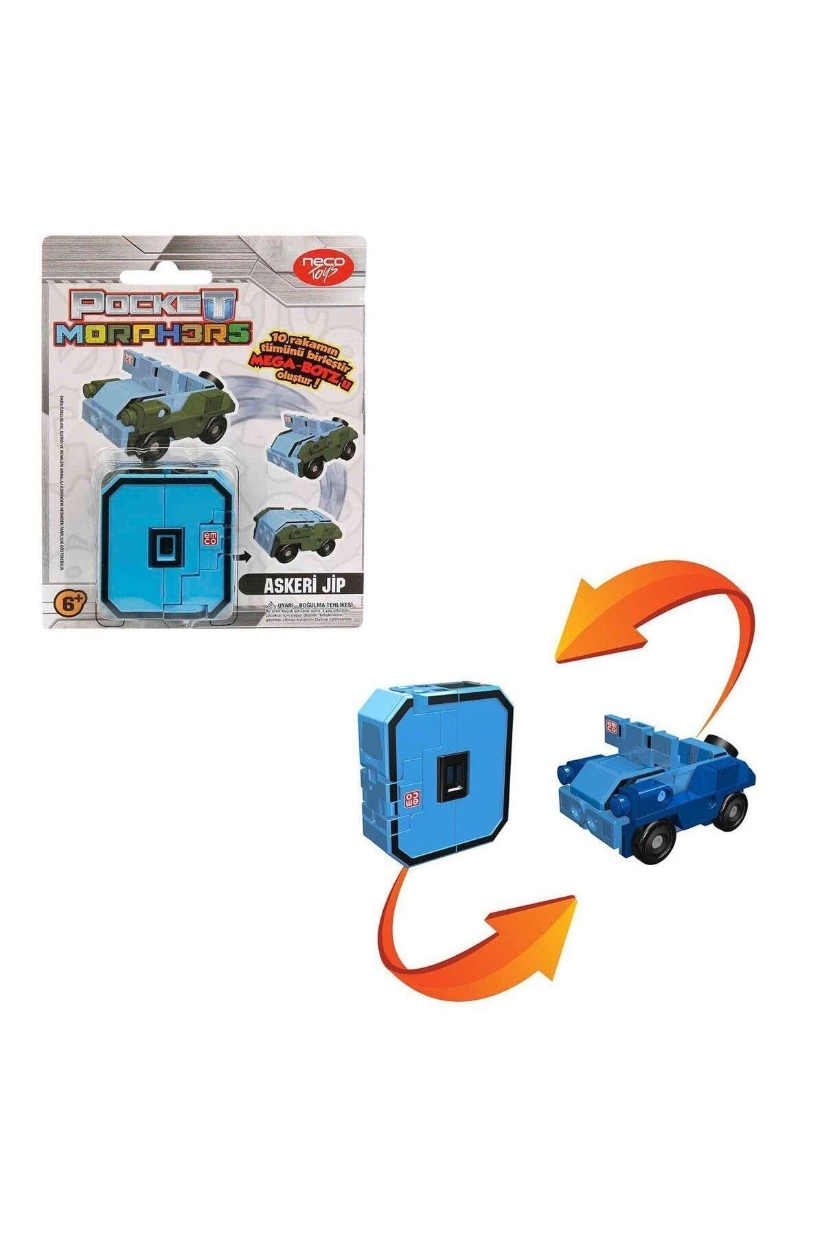 Pocket Morphers-Dönüşebilen Numaralar-PM/6888-1 Adet Fiyatıdır-Çeşitli Figürler