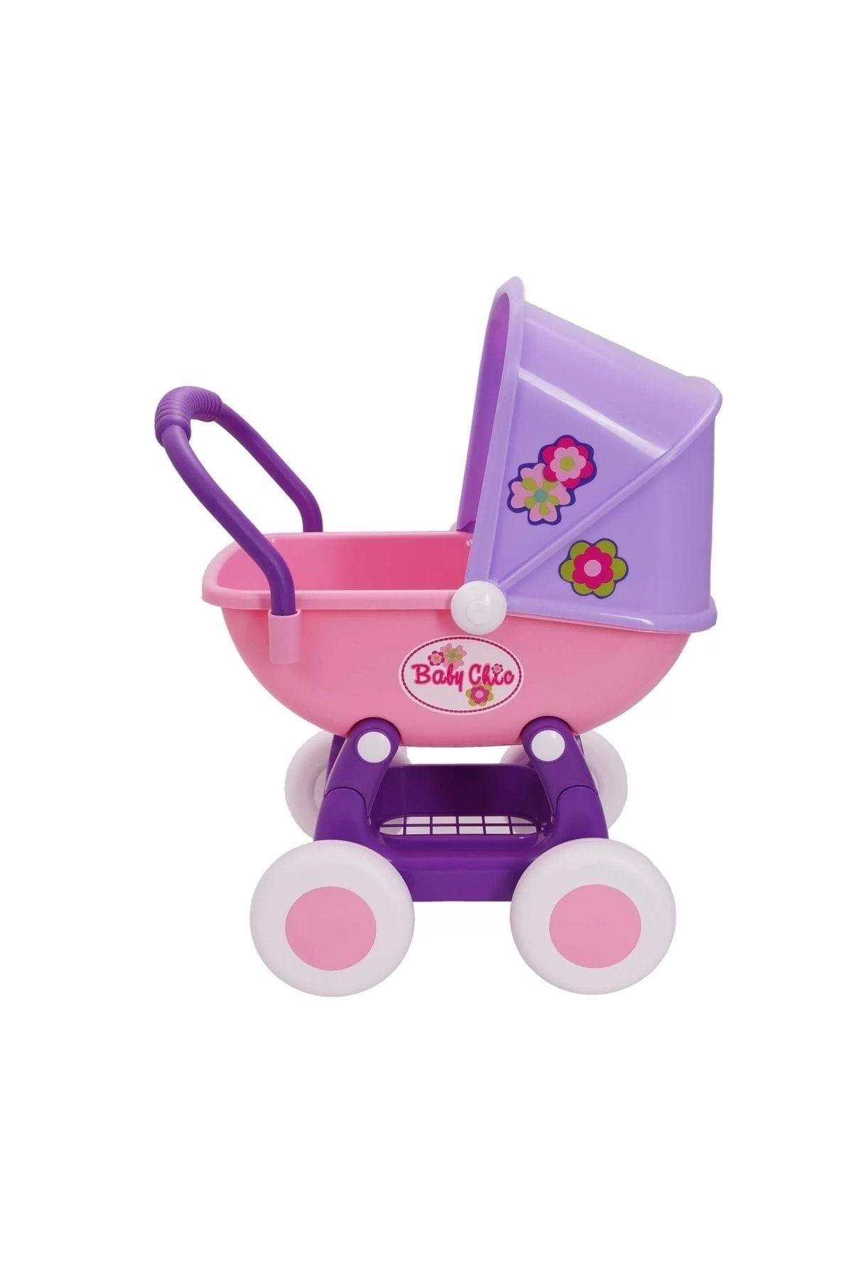 Polesie Arina Bebek Arabası 94698 - Pembe-Kız Rol Oyuncakları