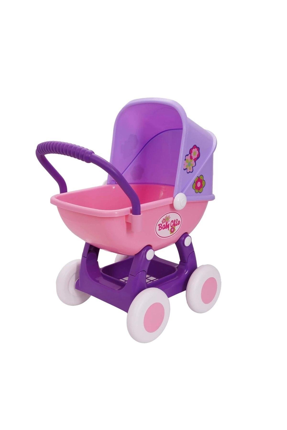 Polesie Arina Bebek Arabası 94698 - Pembe-Kız Rol Oyuncakları
