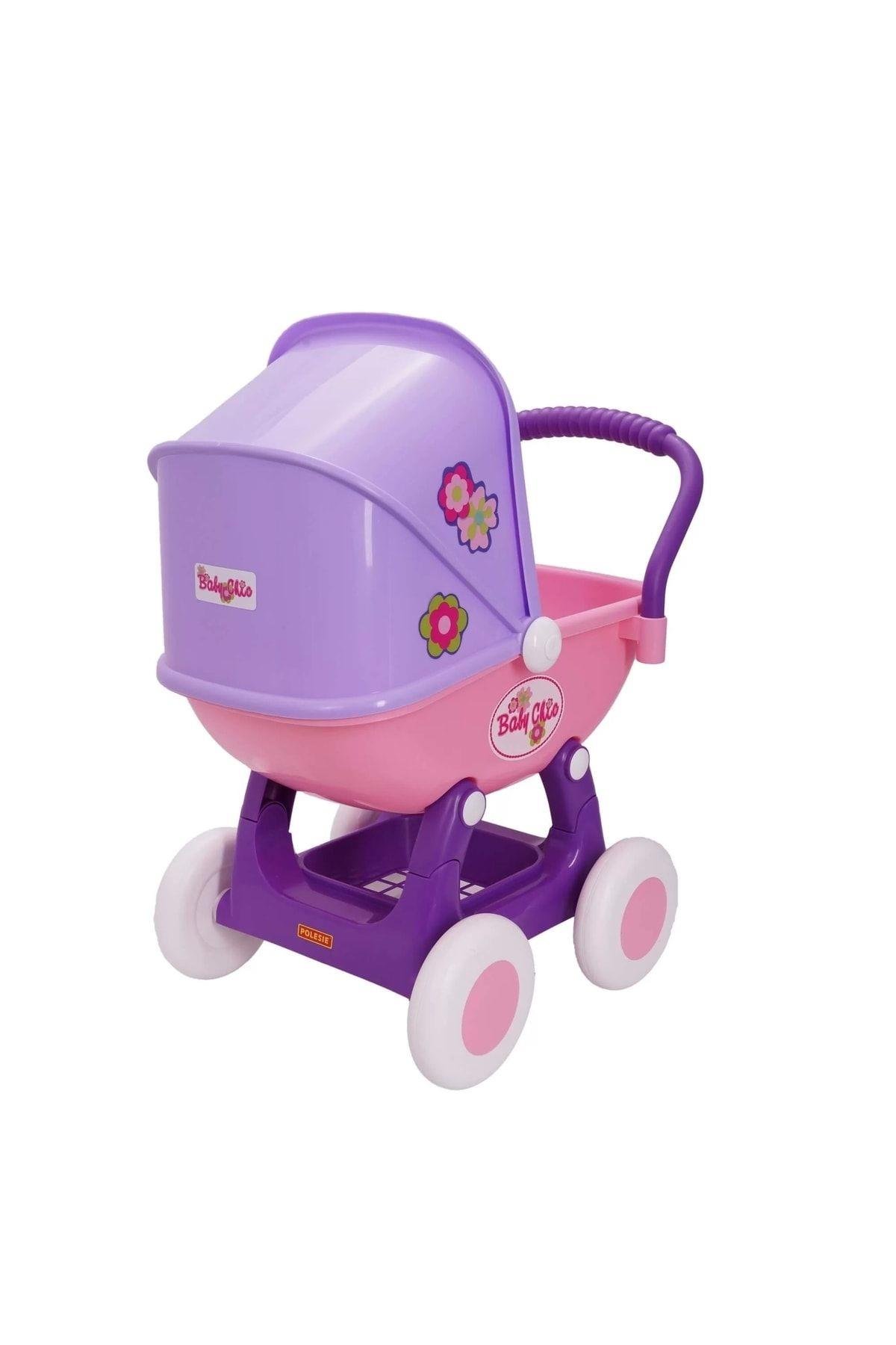 Polesie Arina Bebek Arabası 94698 - Pembe-Kız Rol Oyuncakları