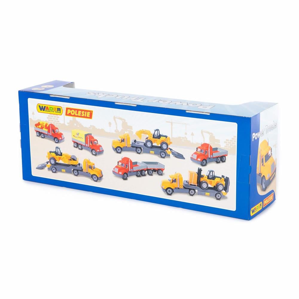 Polesie Mıke Römorklu Kereste Taşıyıcı 55668-Oyuncak Arabalar ve Kamyonlar