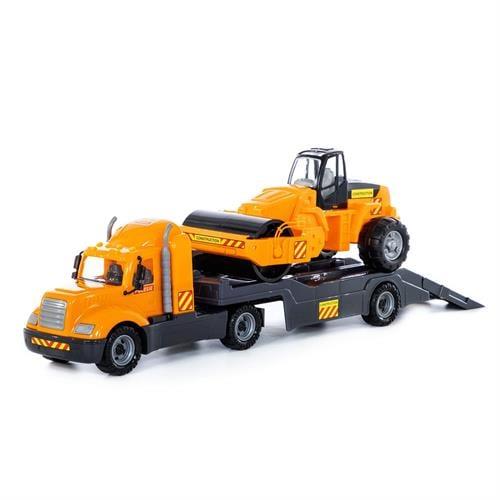 Polesie Mike Taşıyıcı Yol Silindiri Kutuda 55712-Oyuncak Arabalar ve Kamyonlar