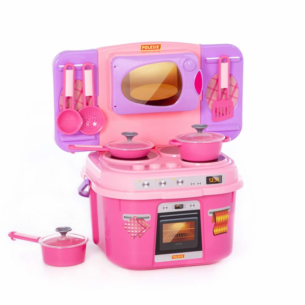 Polesie Mini Mutfak Seti 40770-Kız Rol Oyuncakları