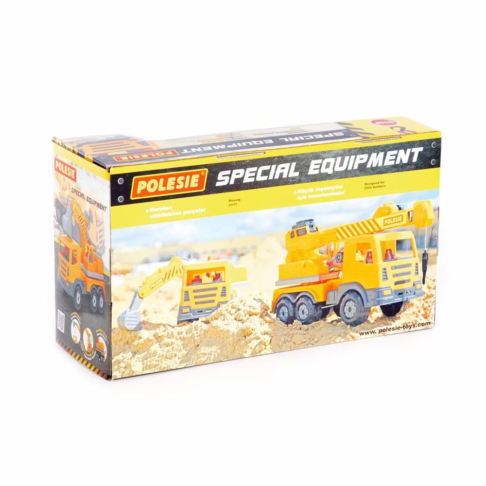 Polesie Prestij Ekskavatör Aracı 76052-Oyuncak Arabalar ve Kamyonlar