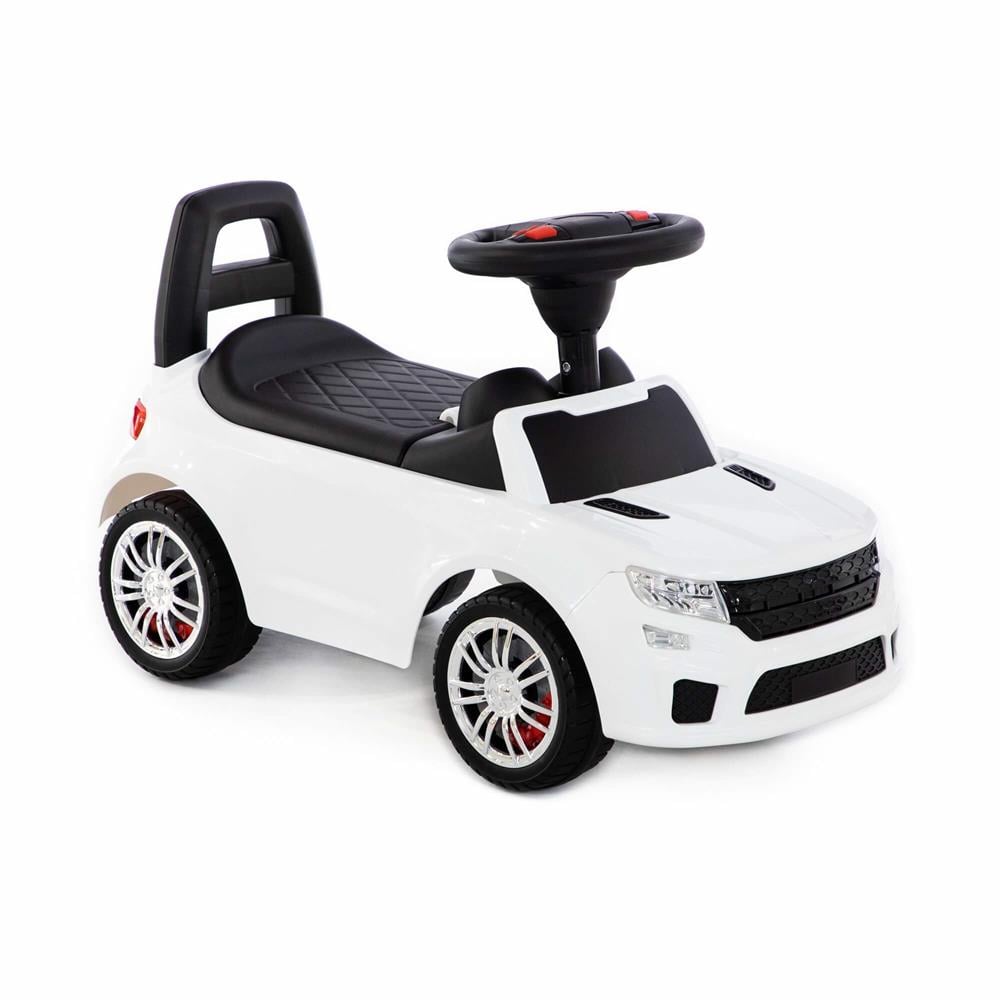 Polesie Süper Car Sesli Sürümeli Araba No:6 Beyaz-Pedalsız Araçlar