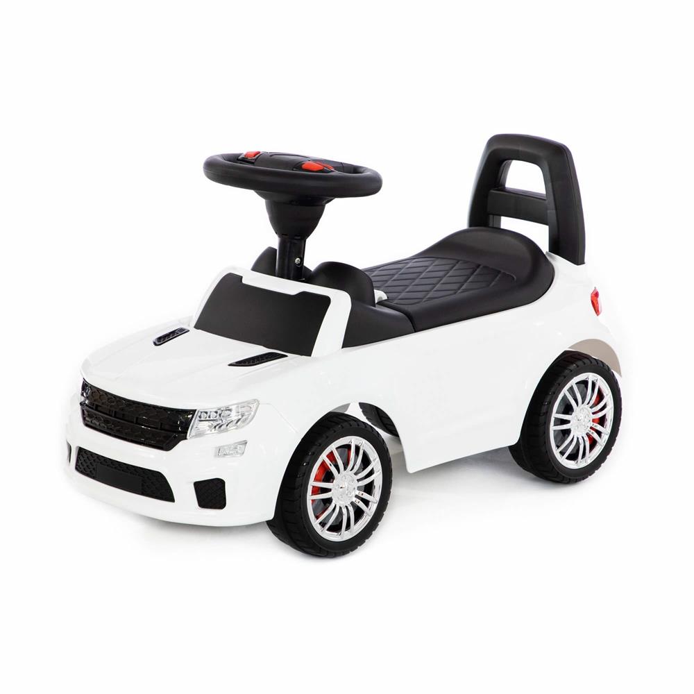 Polesie Süper Car Sesli Sürümeli Araba No:6 Beyaz-Pedalsız Araçlar