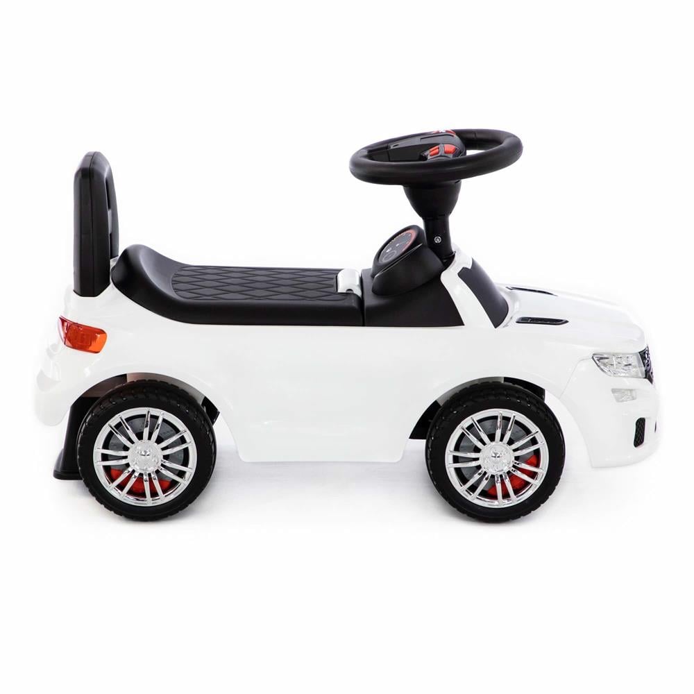 Polesie Süper Car Sesli Sürümeli Araba No:6 Beyaz-Pedalsız Araçlar