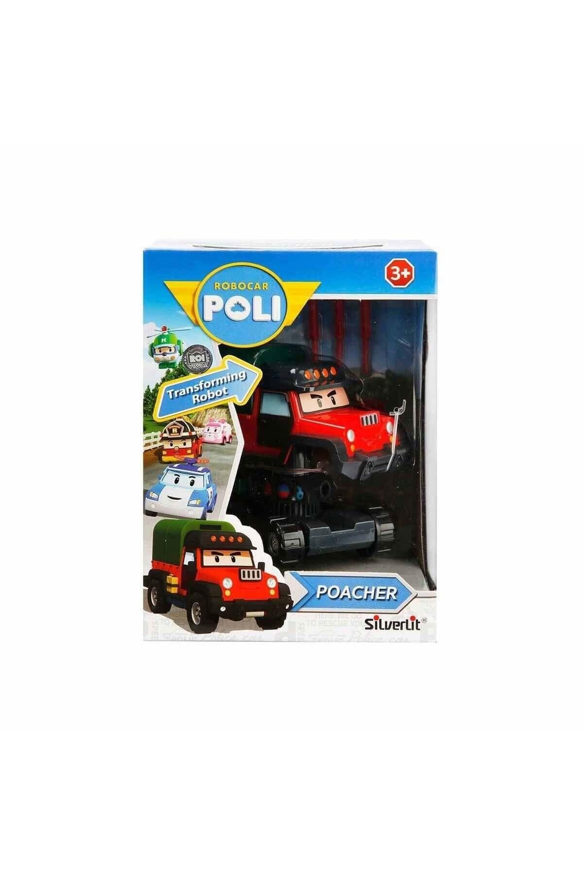 POLI 83360 Robocar Poli Hareketli Figür Poacher-Karakter Figürleri