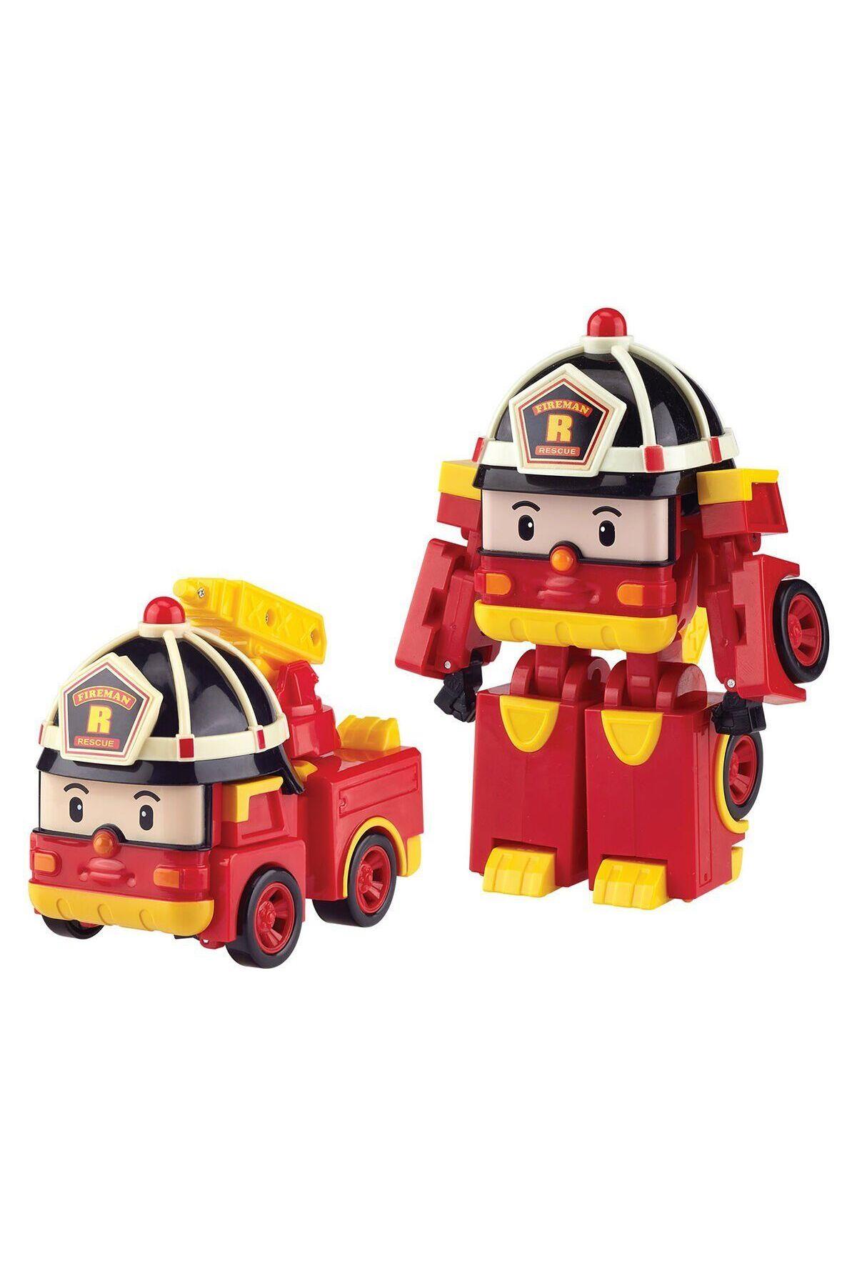 POLI MRT-0652 Robocar Poli Transforming Robot Roy Figür -Necotoys-Karakter Figürleri
