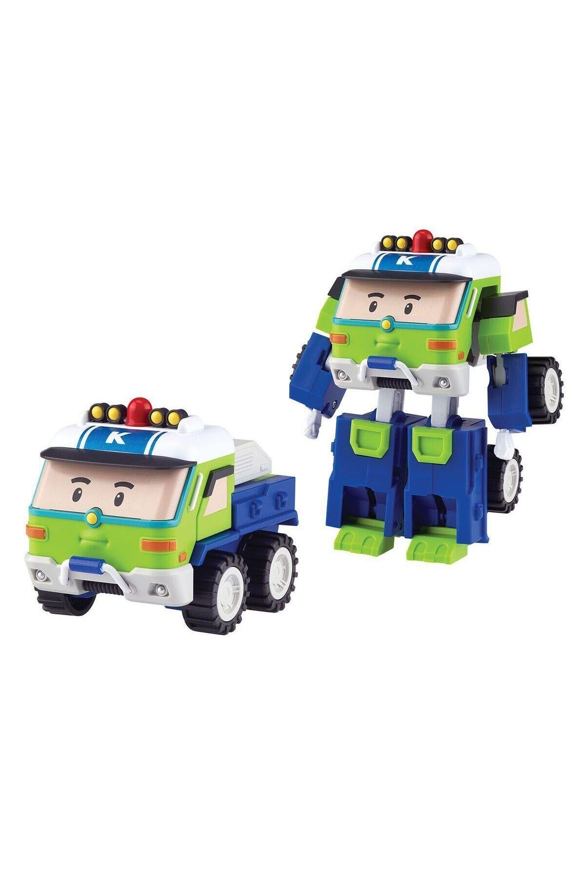 POLI MRT-0658 Robocar Poli Transforming Robot Figür Keaton-Karakter Figürleri