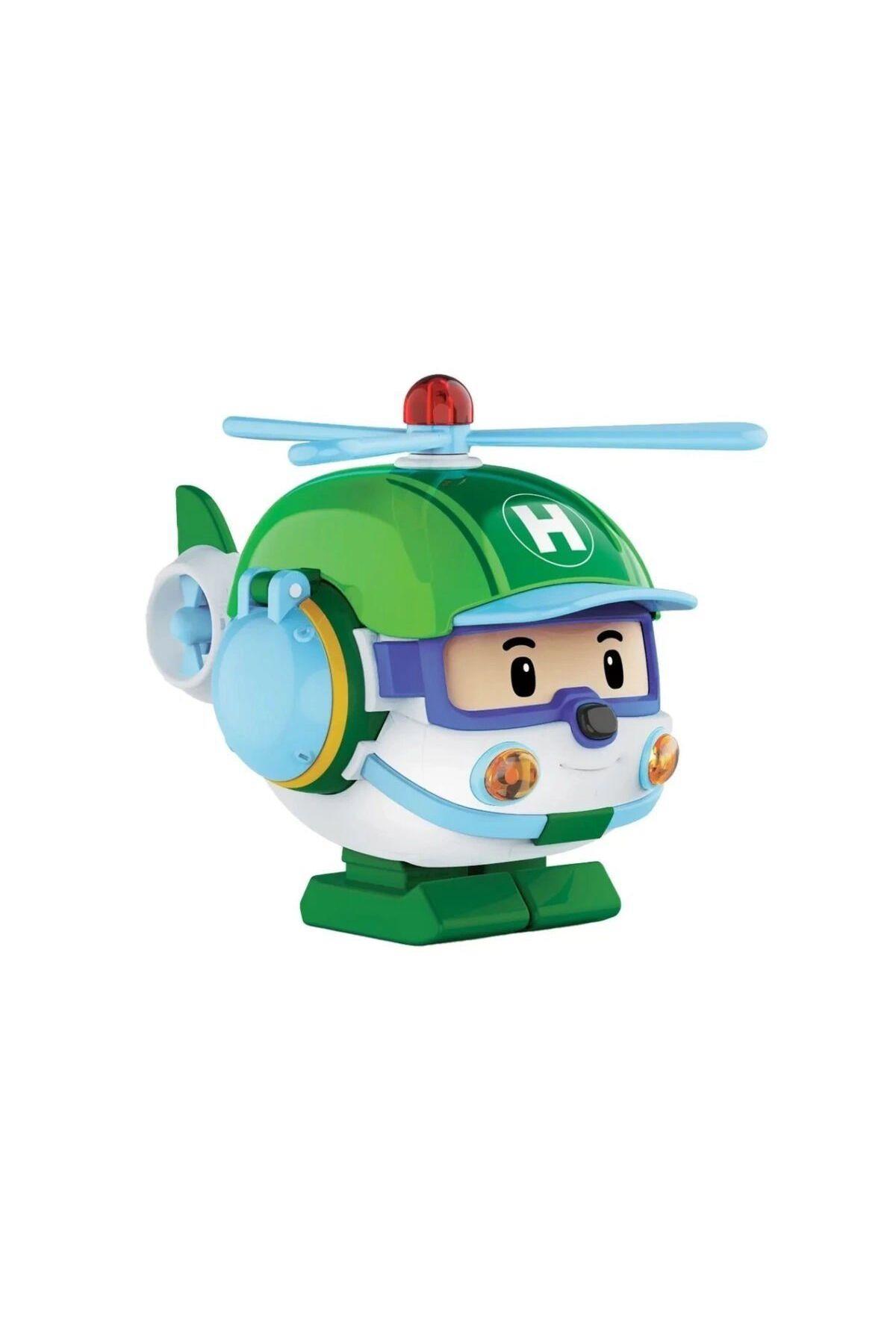 POLI MRT-688 Sesli ve Işıklı Büyük Transforming Robot Helly -Necotoys-Karakter Figürleri