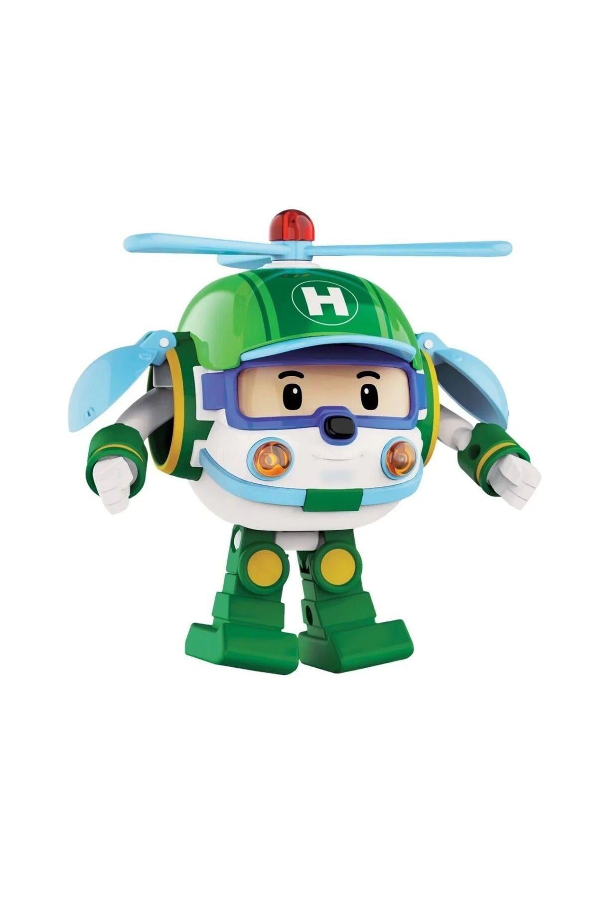 POLI MRT-688 Sesli ve Işıklı Büyük Transforming Robot Helly -Necotoys-Karakter Figürleri