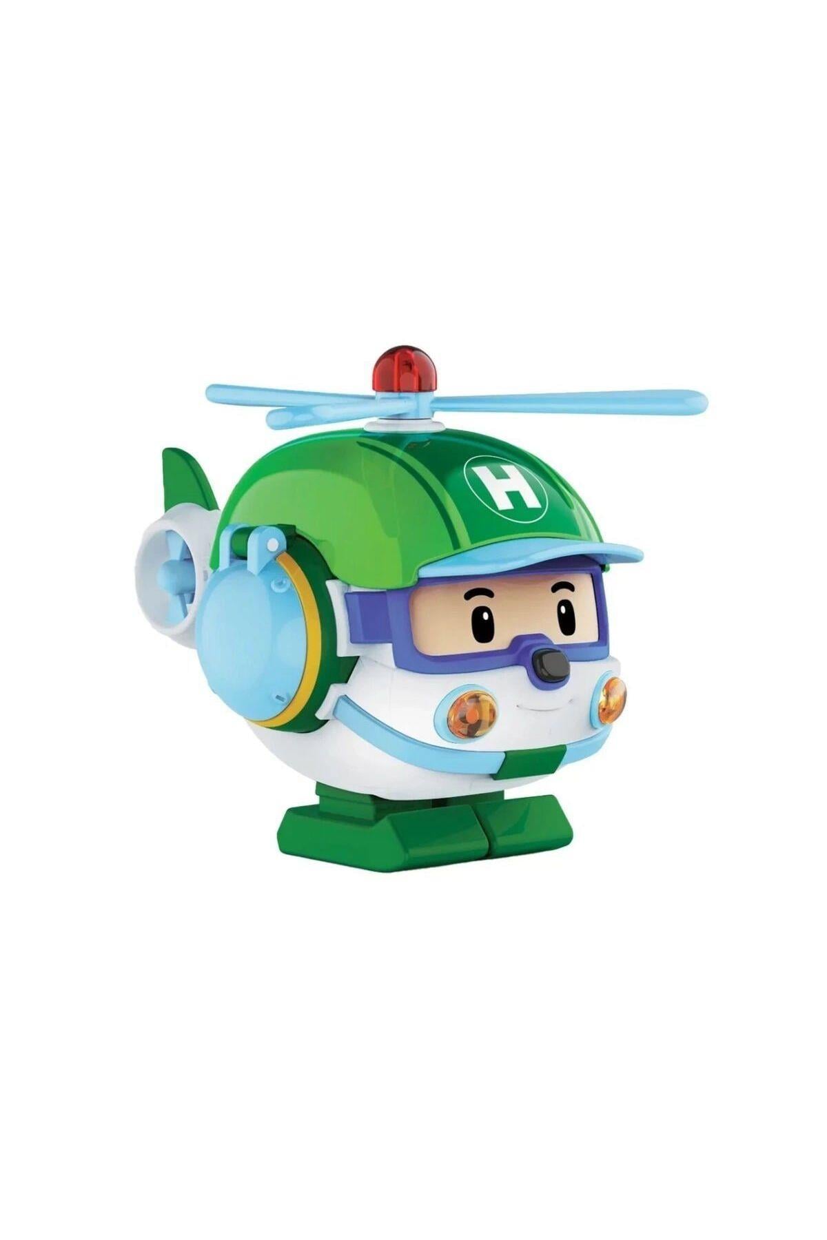 POLI MRT-688 Sesli ve Işıklı Büyük Transforming Robot Helly -Necotoys-Karakter Figürleri