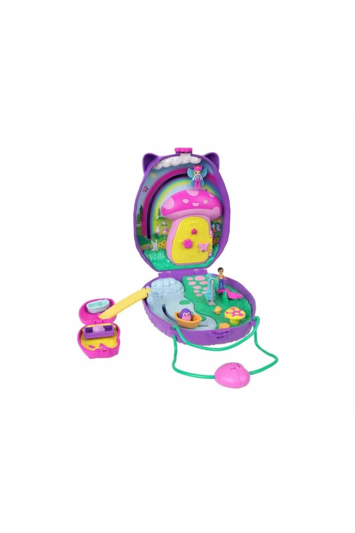 Polly Pocket Çanta Olabilen Micro Oyun Setleri Jbj91-Oyuncak Bebekler