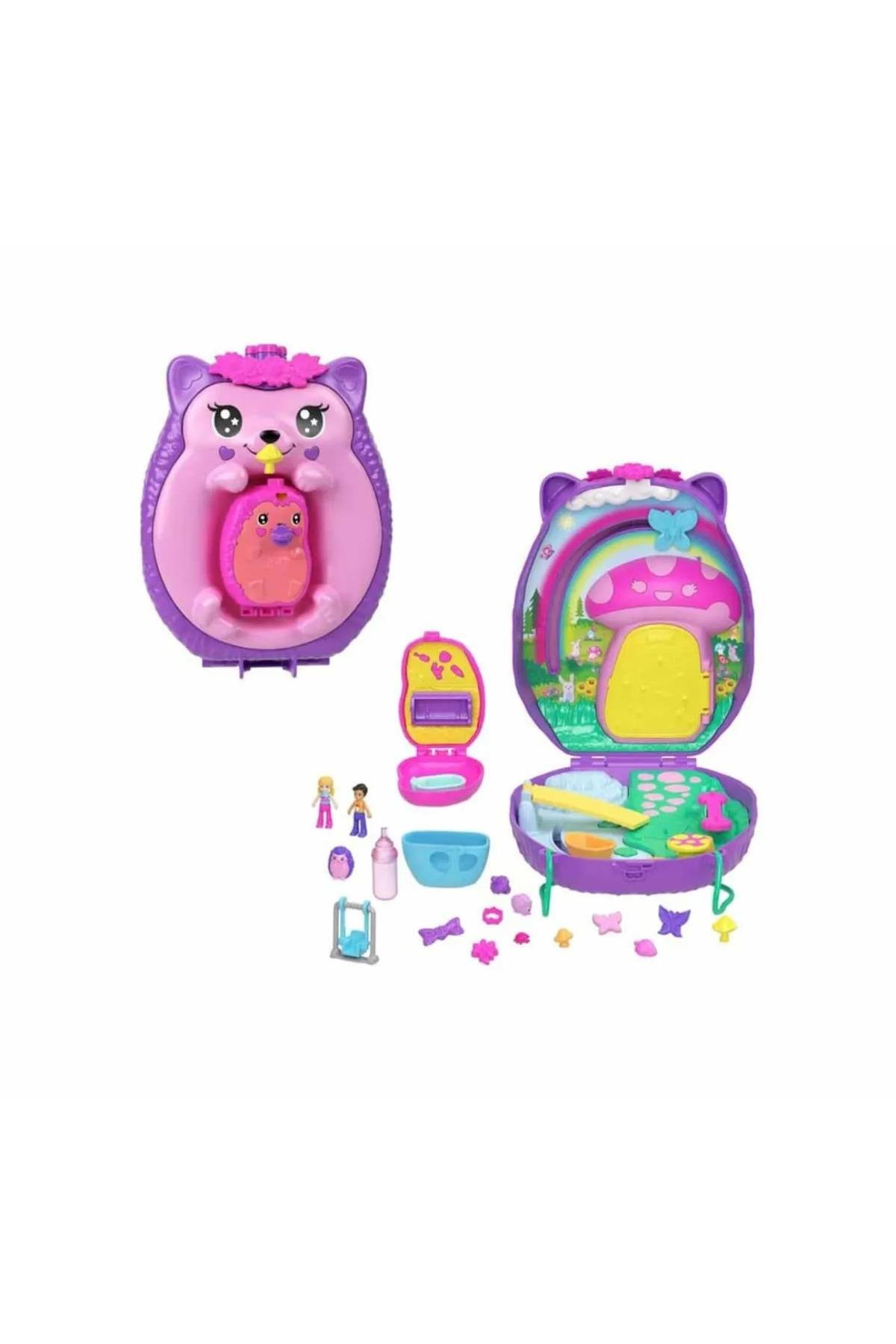 Polly Pocket Çanta Olabilen Micro Oyun Setleri Jbj91-Oyuncak Bebekler