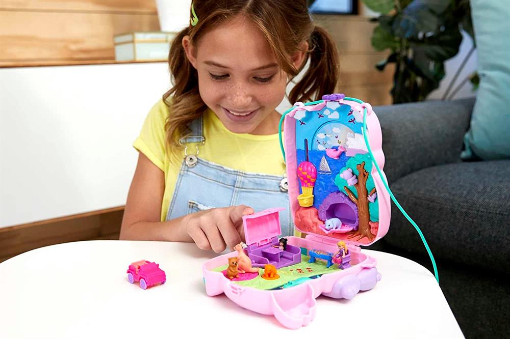 Polly Pocket Çanta Olabilen Micro Oyun Seti Koala GXC95-Oyuncak Bebekler