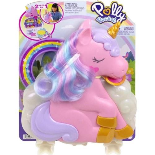 Polly Pocket Tek Boynuzlu Atın Gökkuşağı Salonu HKV51-Çeşitli Figürler