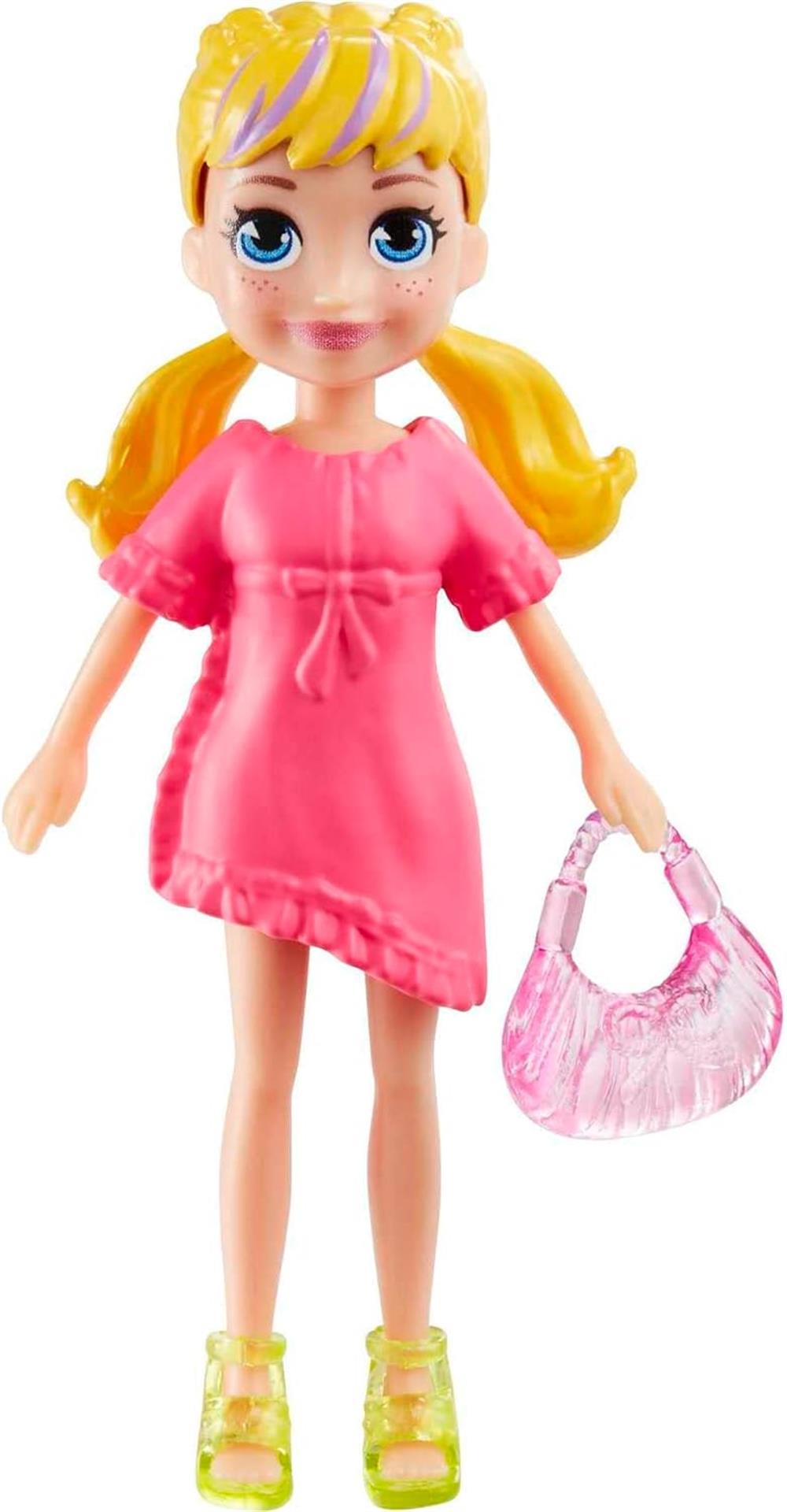 Polly Pocket ve Arkadaşları Farklı Moda Aksesuarları Oyun Setleri HKV95-Oyuncak Bebekler
