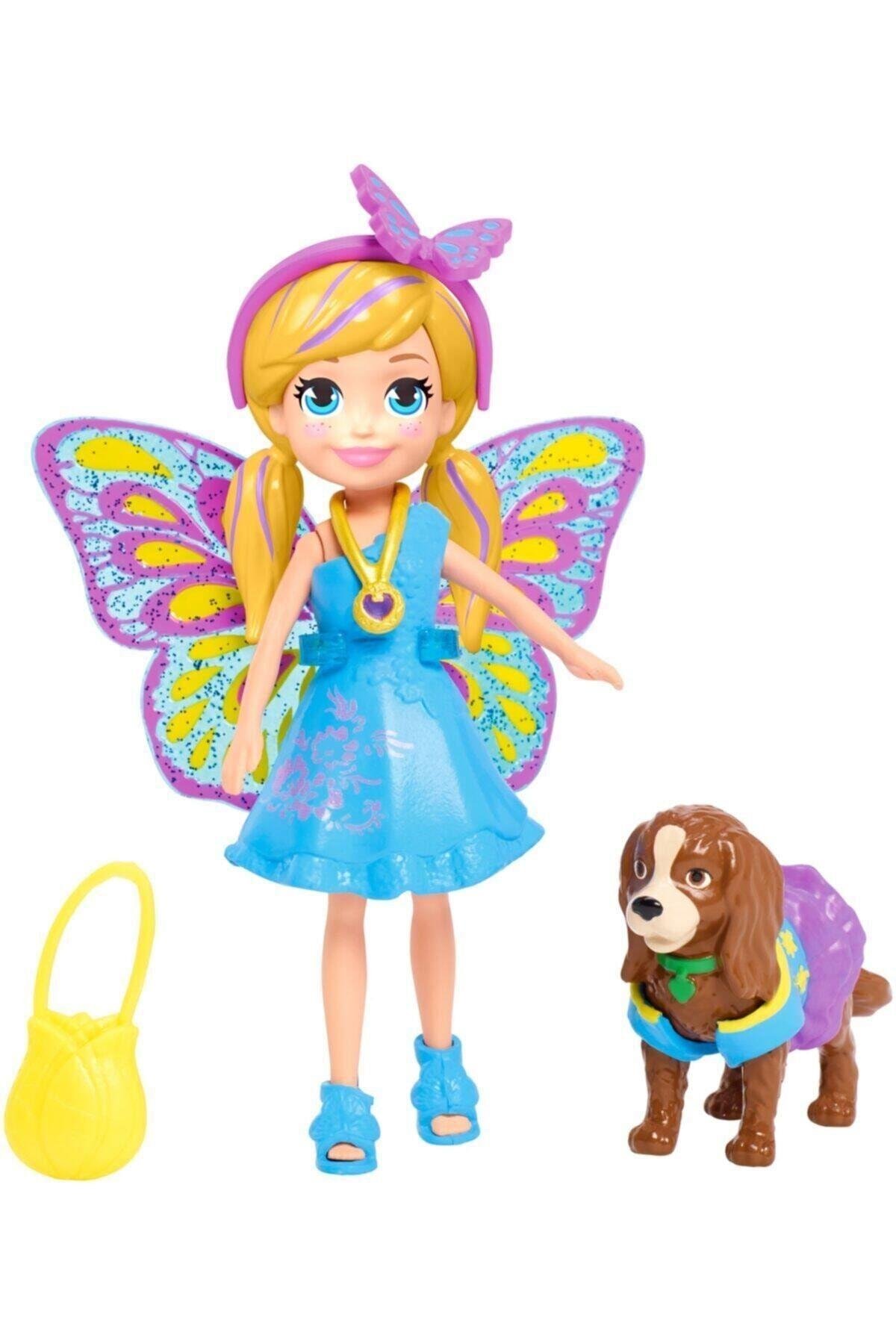 Polly Pocket Ve Hayvan Dostu Kostüm Giyiyor Oyun Seti Gdm15-Oyuncak Bebekler
