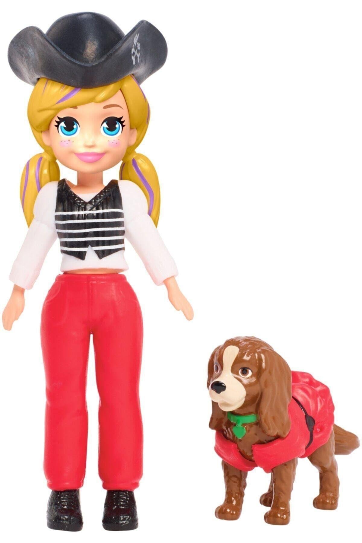 Polly Pocket Ve Hayvan Dostu Kostüm Giyiyor Oyun Seti Gdm15-Oyuncak Bebekler