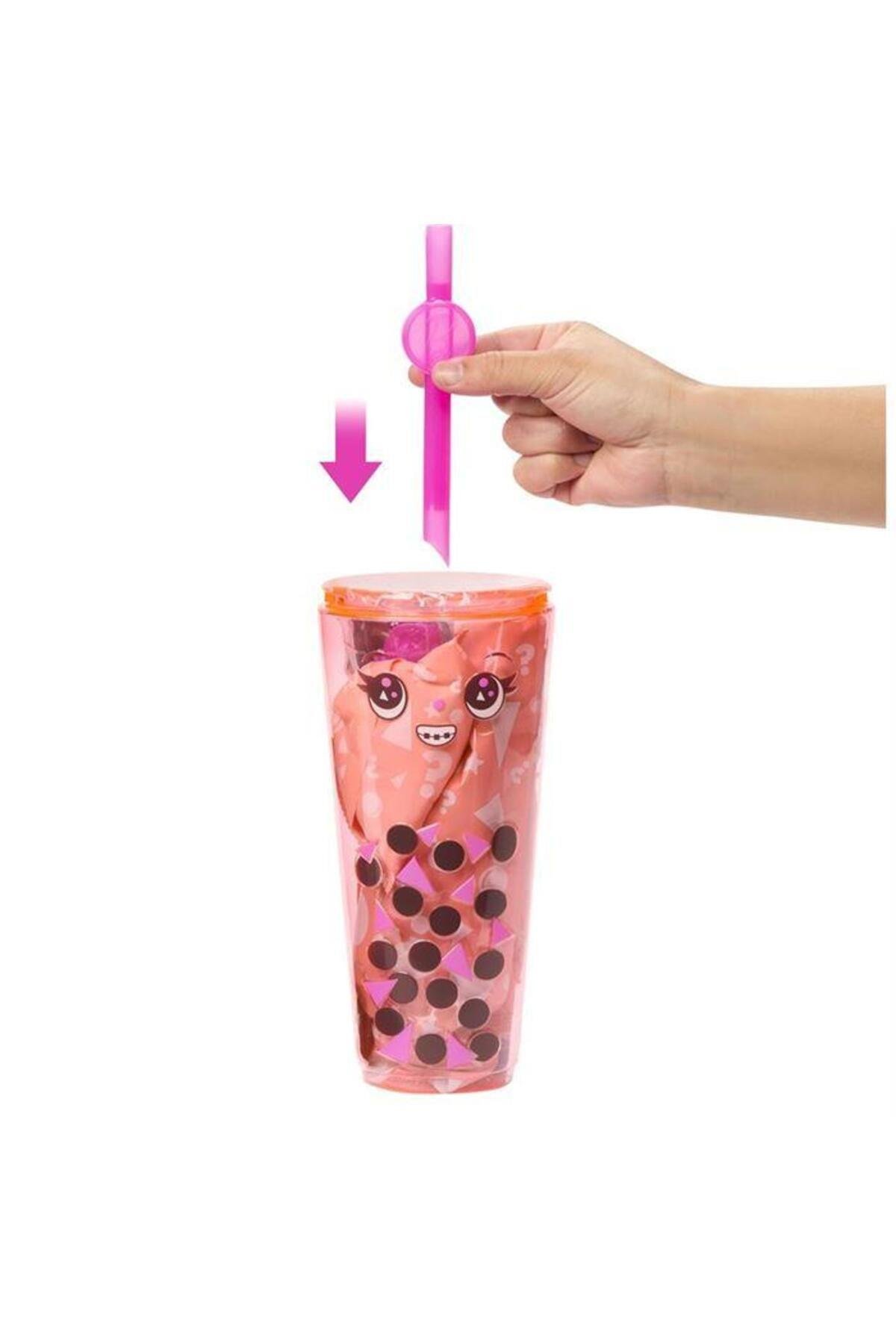 Pop Reveal Barbie Boba Series - Mango Mochi | HTJ22-Oyuncak Bebekler