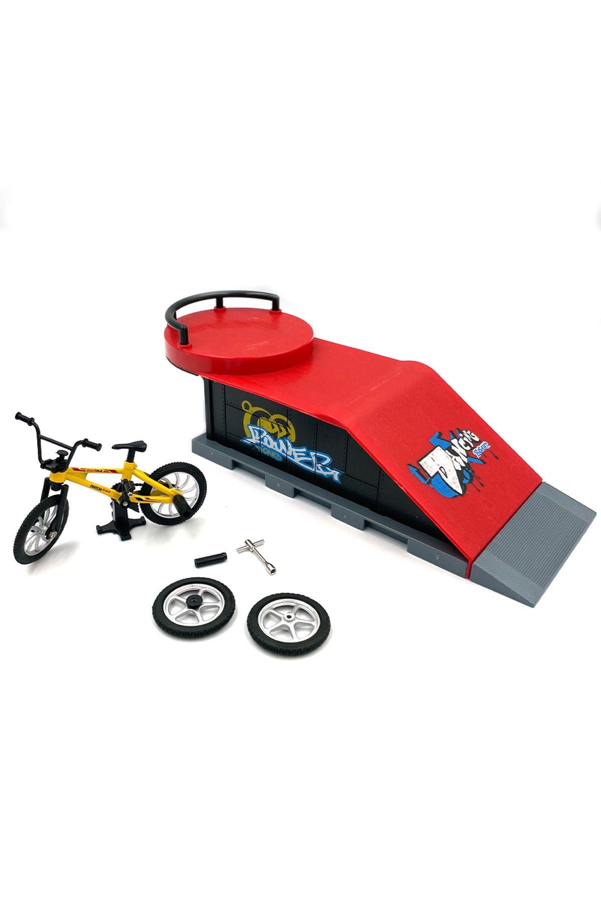 Power-D Skatepark ve Finger Bike Set-Erkek Rol Oyuncakları