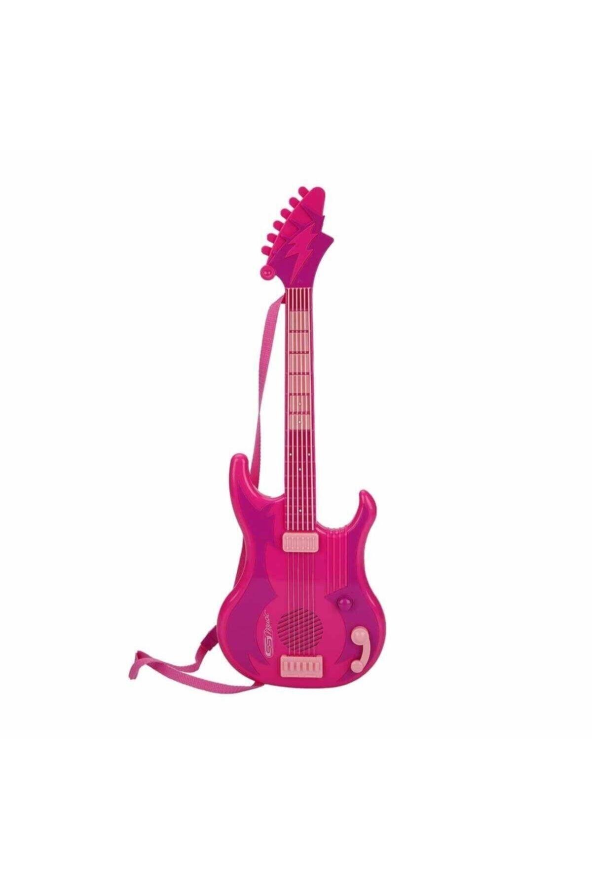 Power House Elektronik Gitar - Pembe-Müzik Aletleri