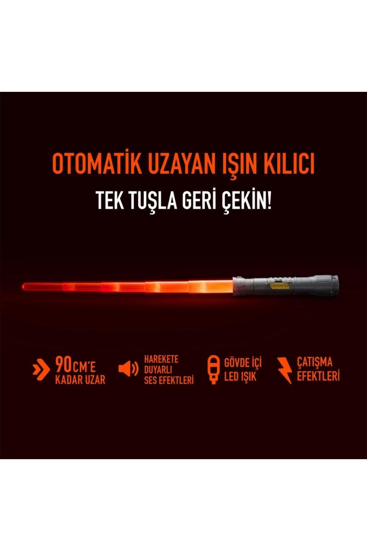 Power Saber Işın Kılıcı Kırmızı 931619-Oyuncak Silahlar