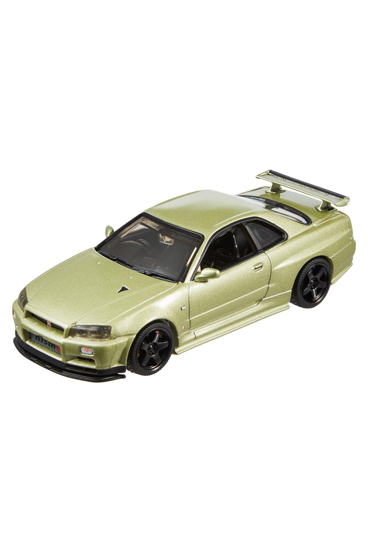 PREMIUM 1:43 Ölçek Nissan Skyline GT-R (BNR34) V Spec with NISMO Parts-Oyuncak Arabalar ve Kamyonlar