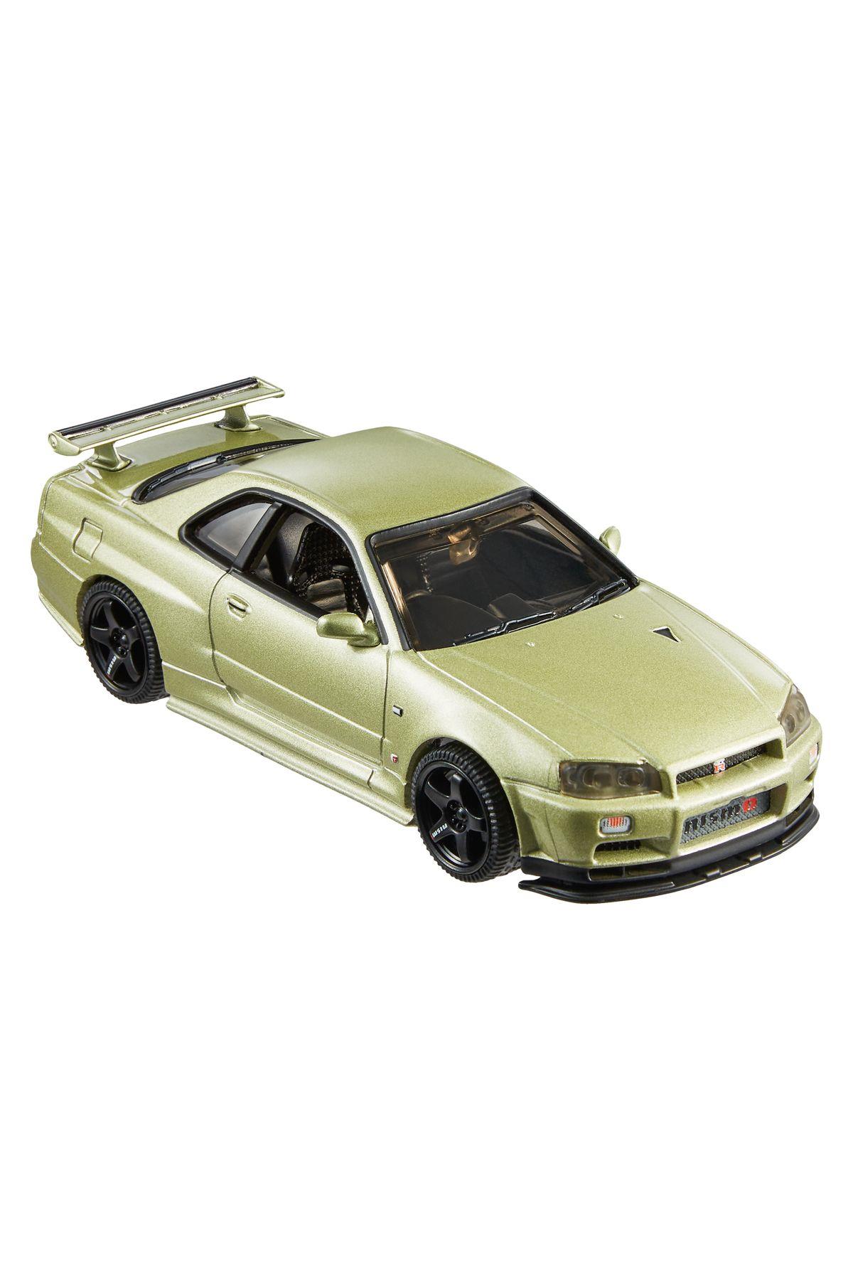 PREMIUM 1:43 Ölçek Nissan Skyline GT-R (BNR34) V Spec with NISMO Parts-Oyuncak Arabalar ve Kamyonlar