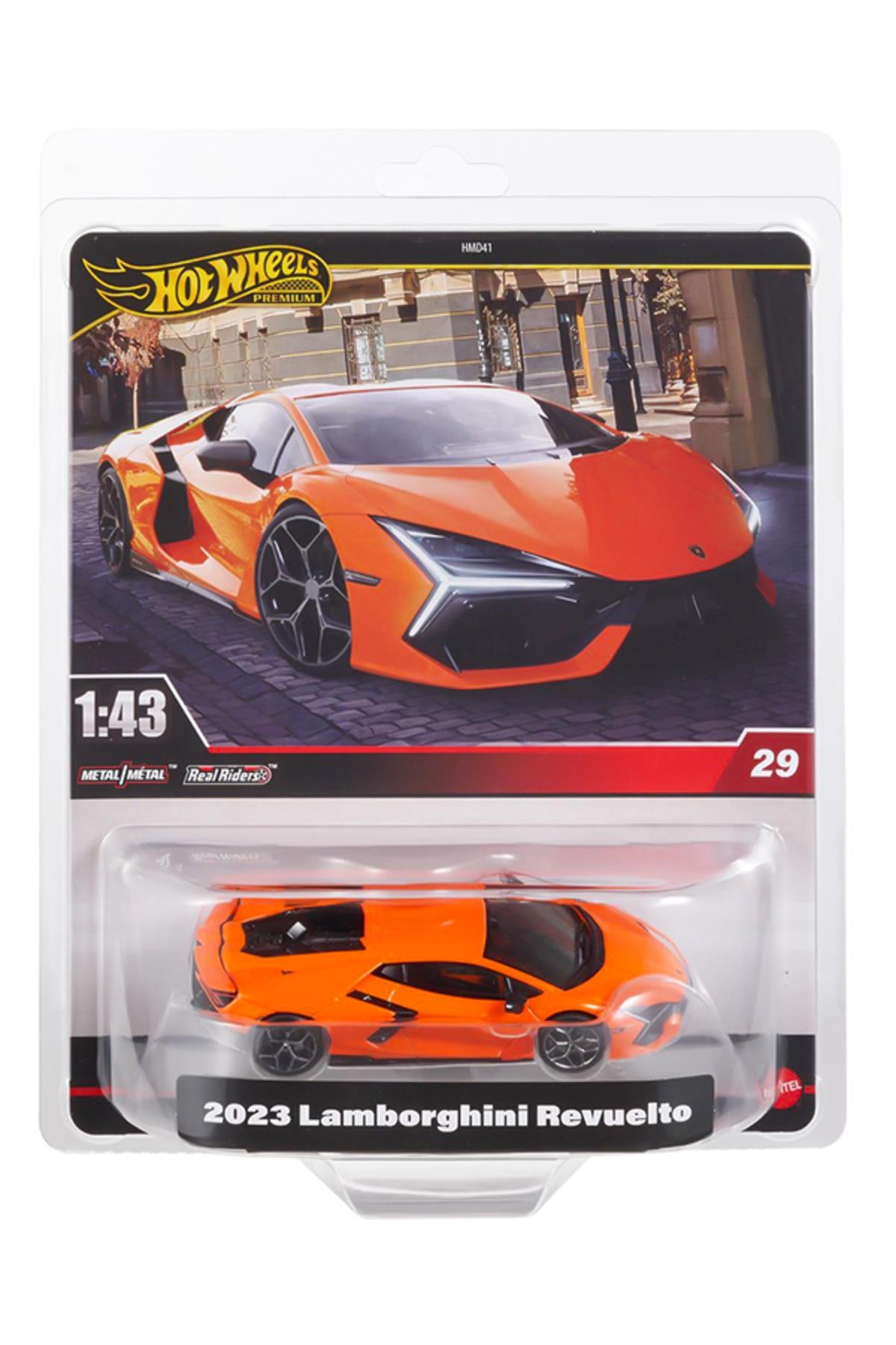 Premium 2023 Lamborghini Revuelto JCN68-Oyuncak Arabalar ve Kamyonlar