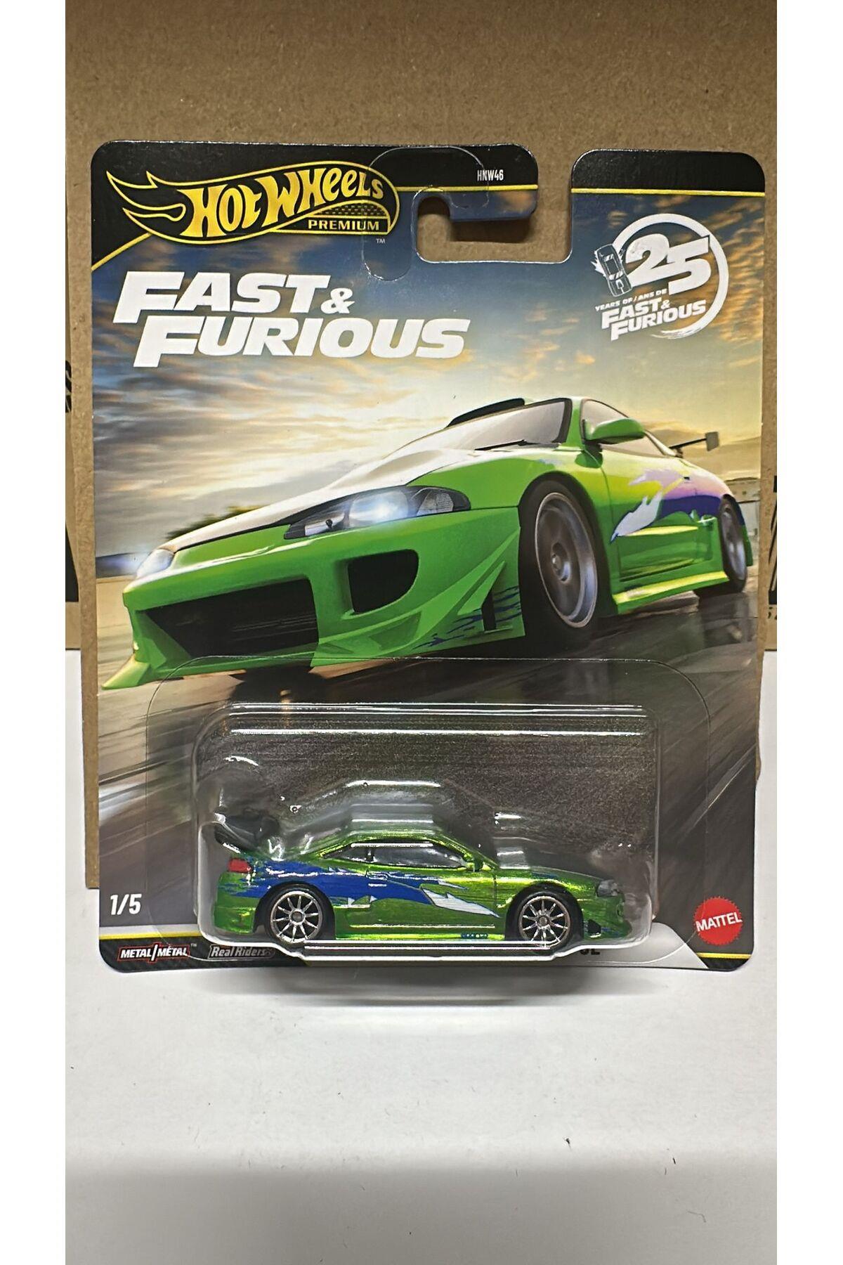 Premium 2026 Fast And Furious 25. Yıl 5'li Set HNW46 979N-Oyuncak Arabalar ve Kamyonlar