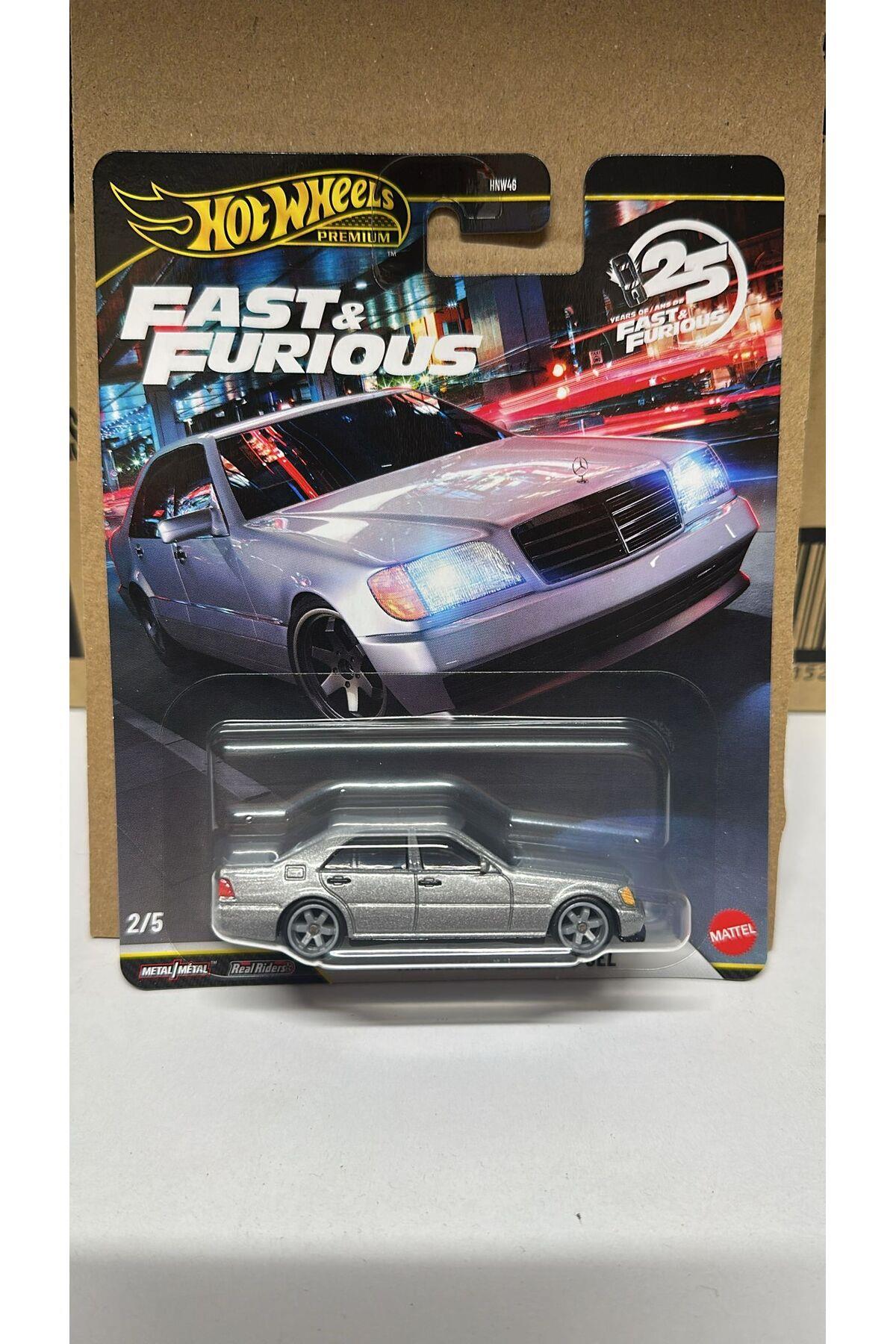 Premium 2026 Fast And Furious 25. Yıl 5'li Set HNW46 979N-Oyuncak Arabalar ve Kamyonlar