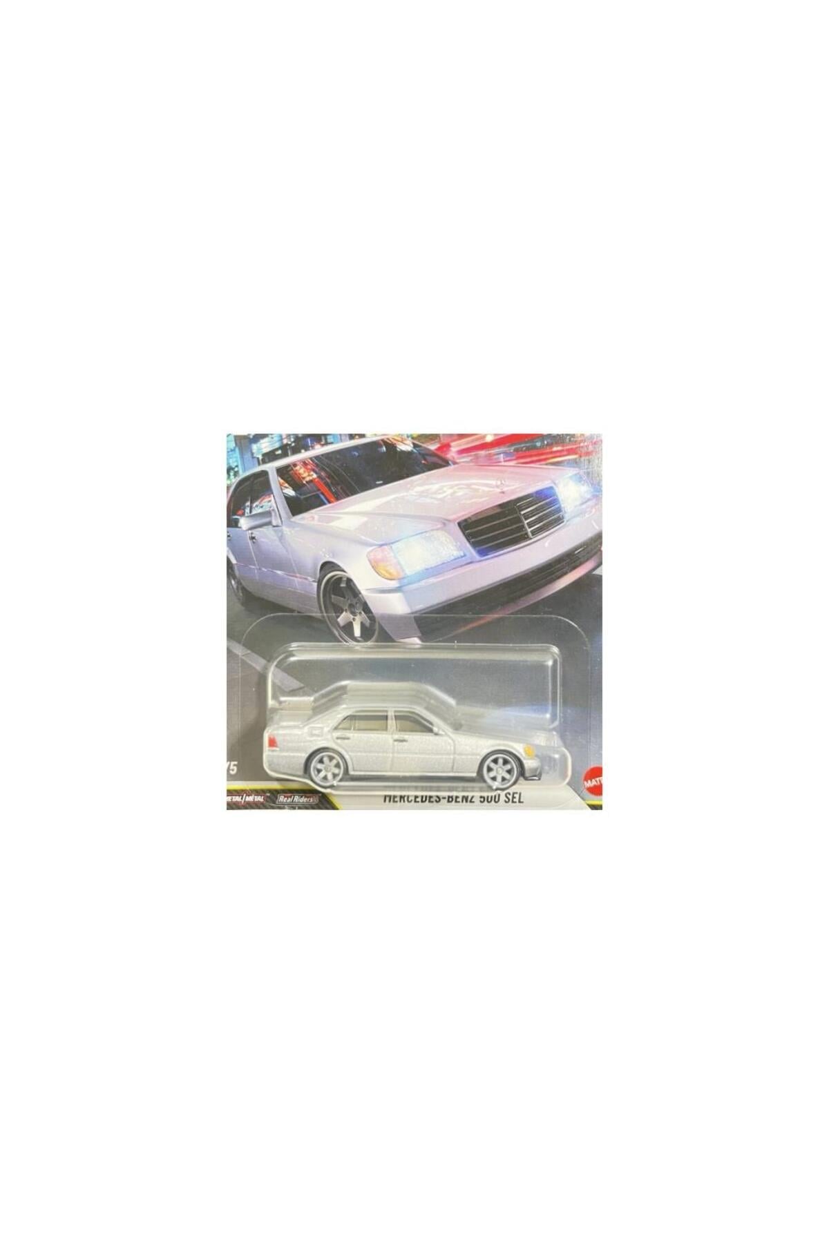 Premium Fast & Furious 25.YIL Mercedes-Benz 500 Sel HNW46 JHW67-LA10-Oyuncak Arabalar ve Kamyonlar