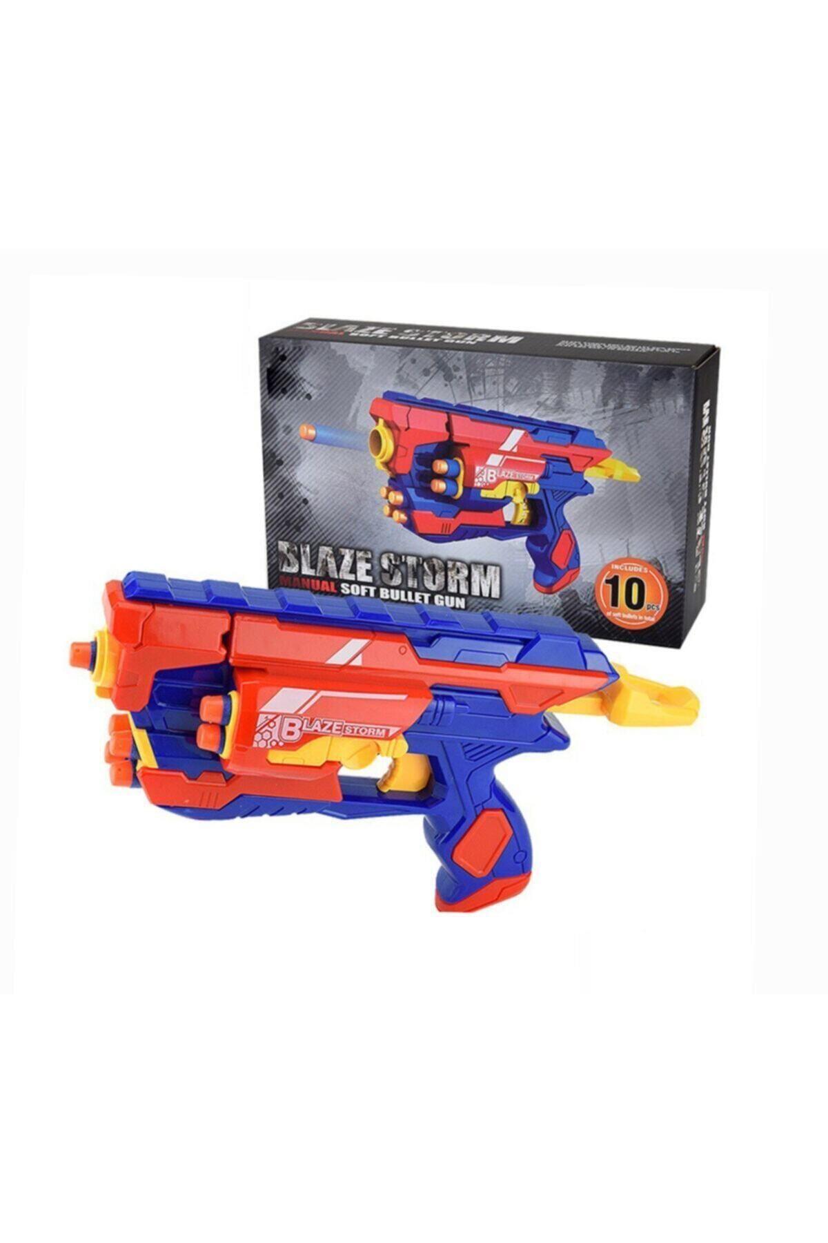 Prestij Oyuncak Nişancı 3 Yumuşak Sünger Atan Tabanca-Oyuncak Silahlar